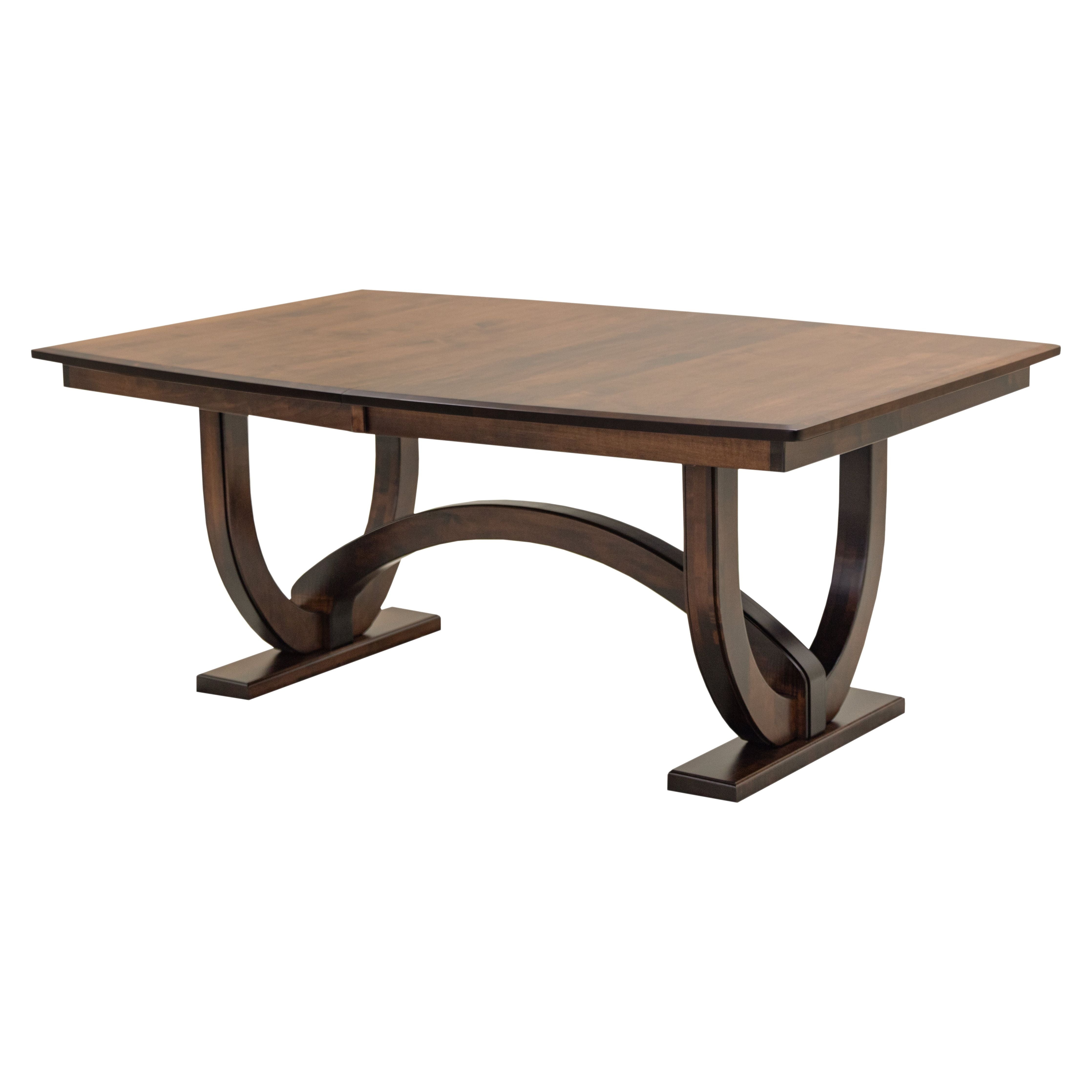 Biltmore Large Maple Wood Extending Amish Dining Table | ASB