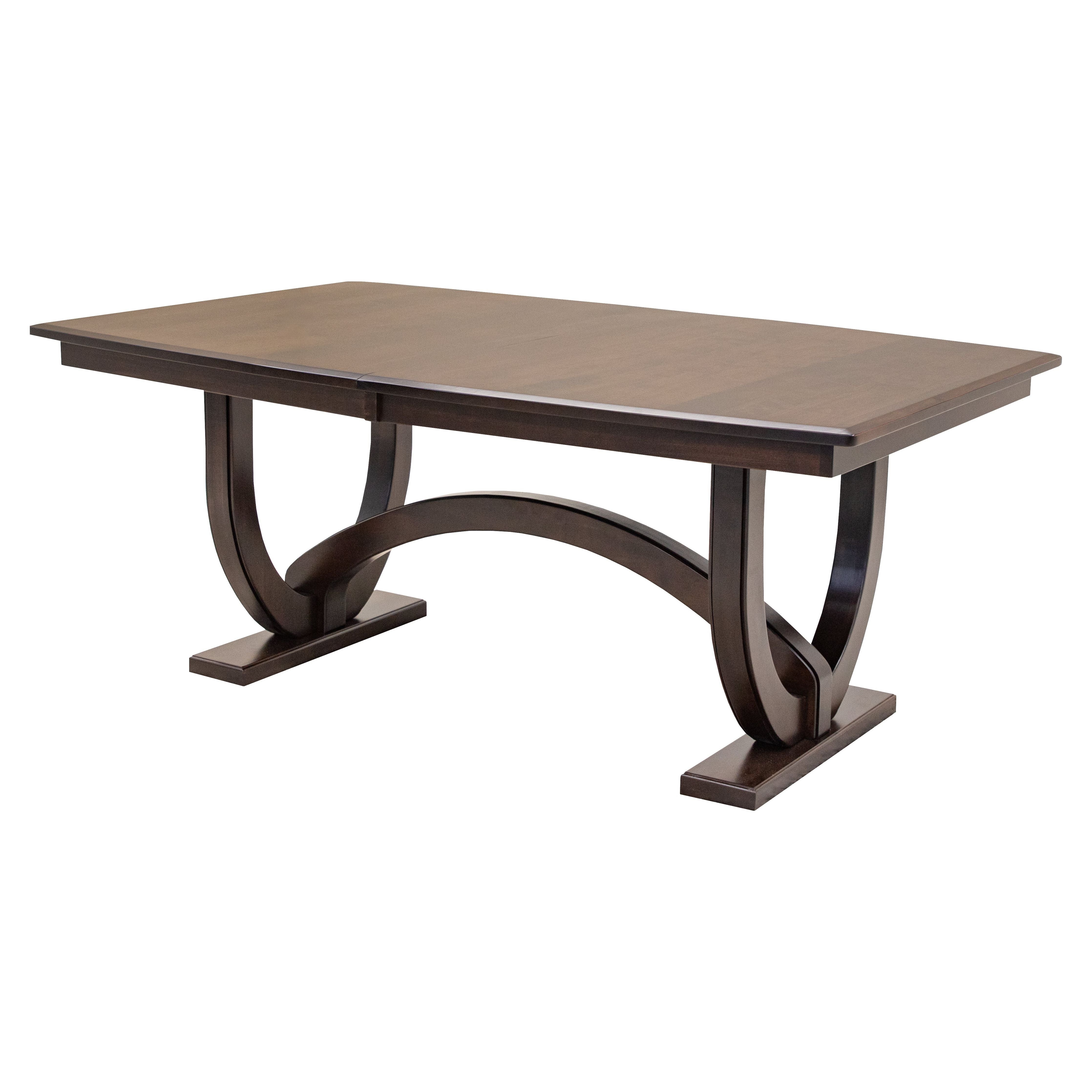 Biltmore Large Maple Wood Extending Amish Dining Table | RT