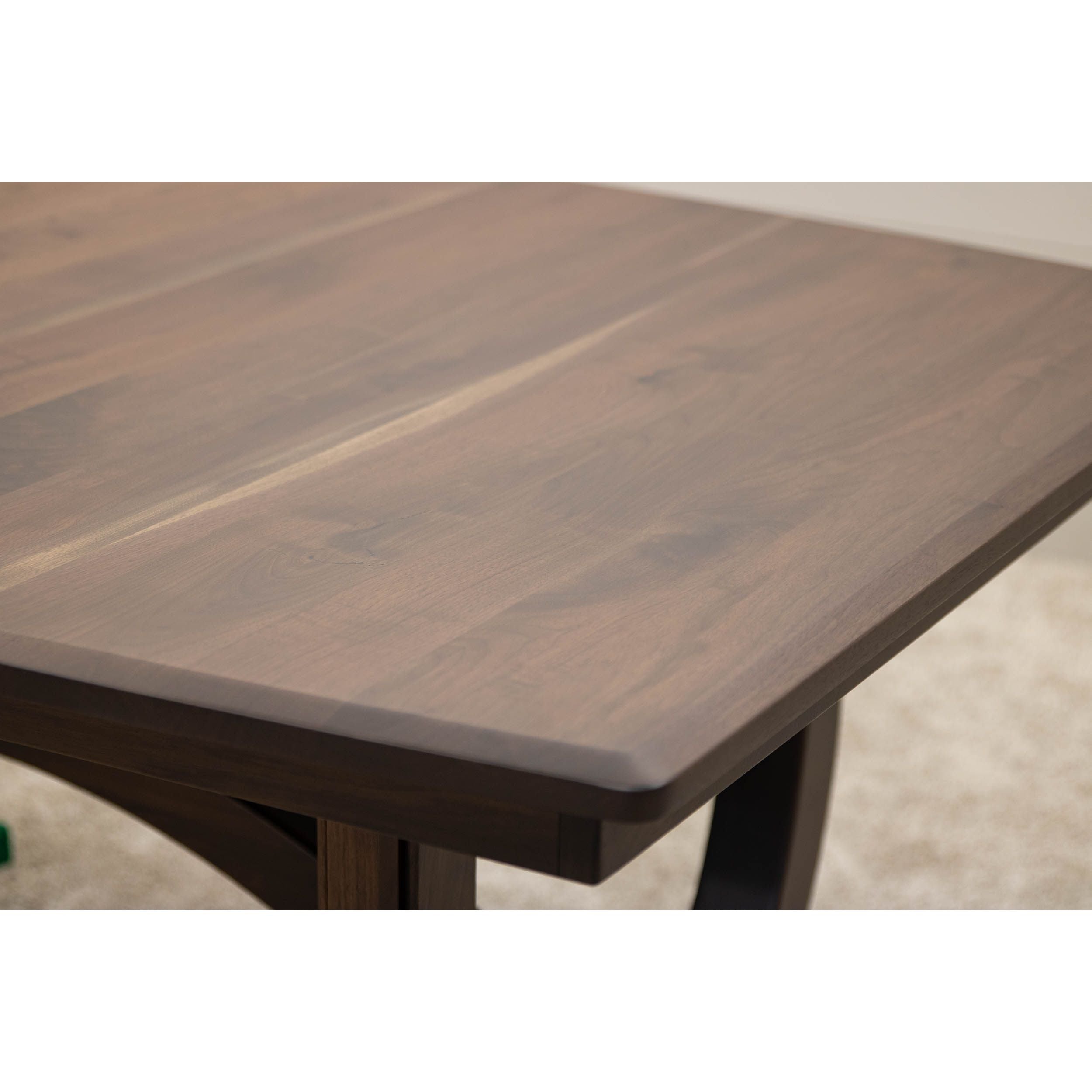 Biltmore Large Walnut Wood Extending Amish Dining Table | CO