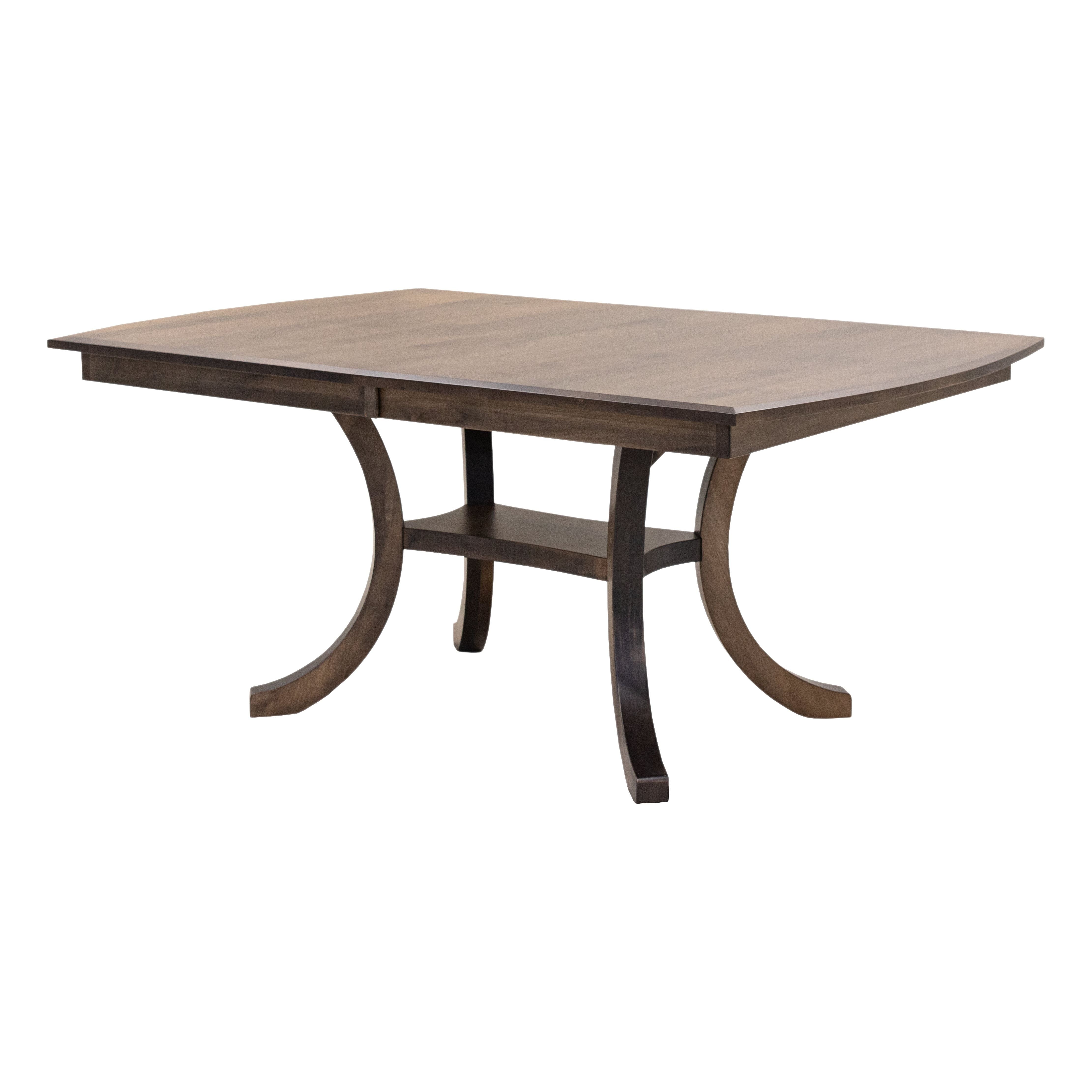 Carlisle Double Pedestal Maple Wood Amish Extending Dining Table | CO
