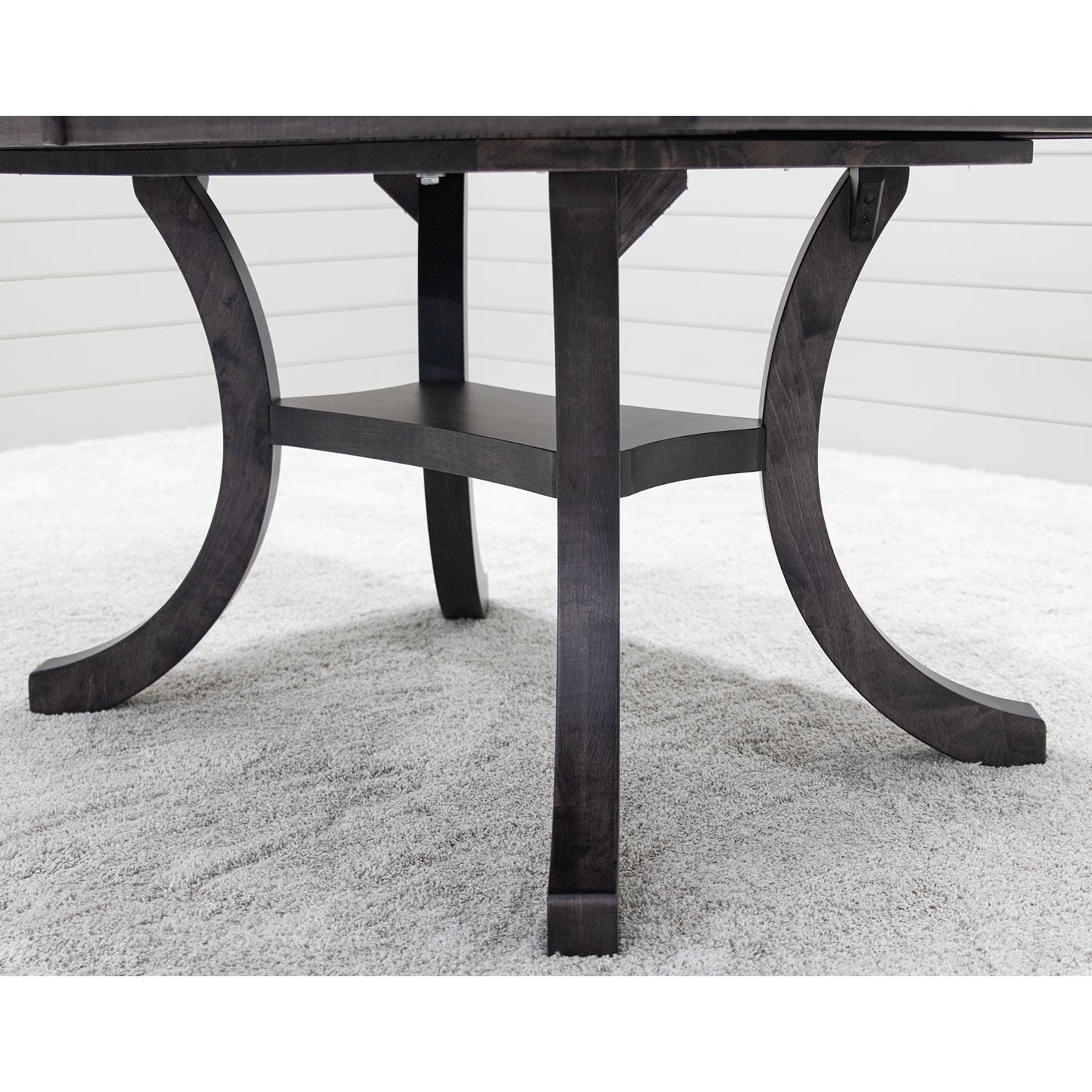 Carlisle Double Pedestal Maple Wood Amish Extending Dining Table | GS