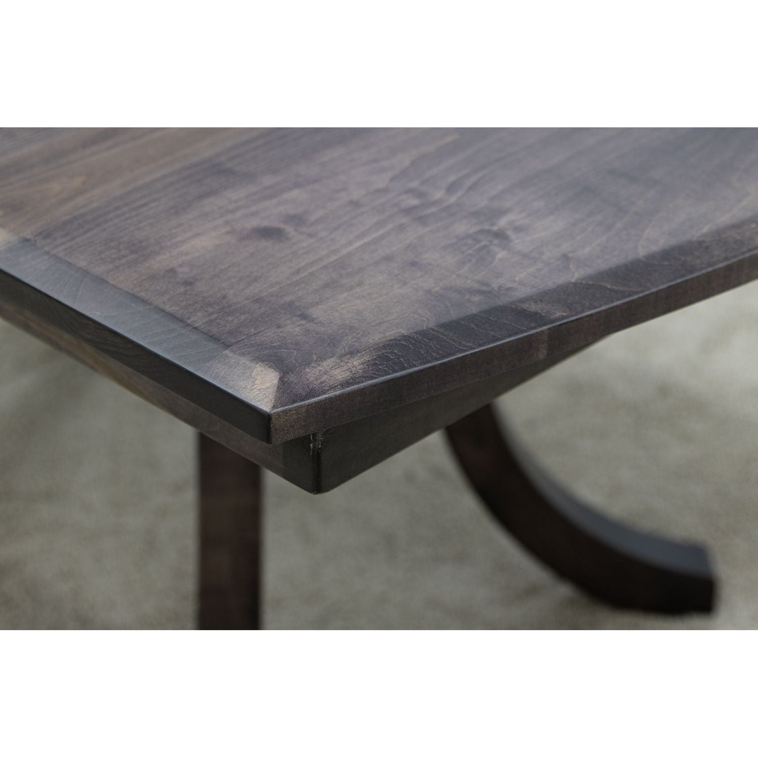 Carlisle Double Pedestal Maple Wood Amish Extending Dining Table | GS