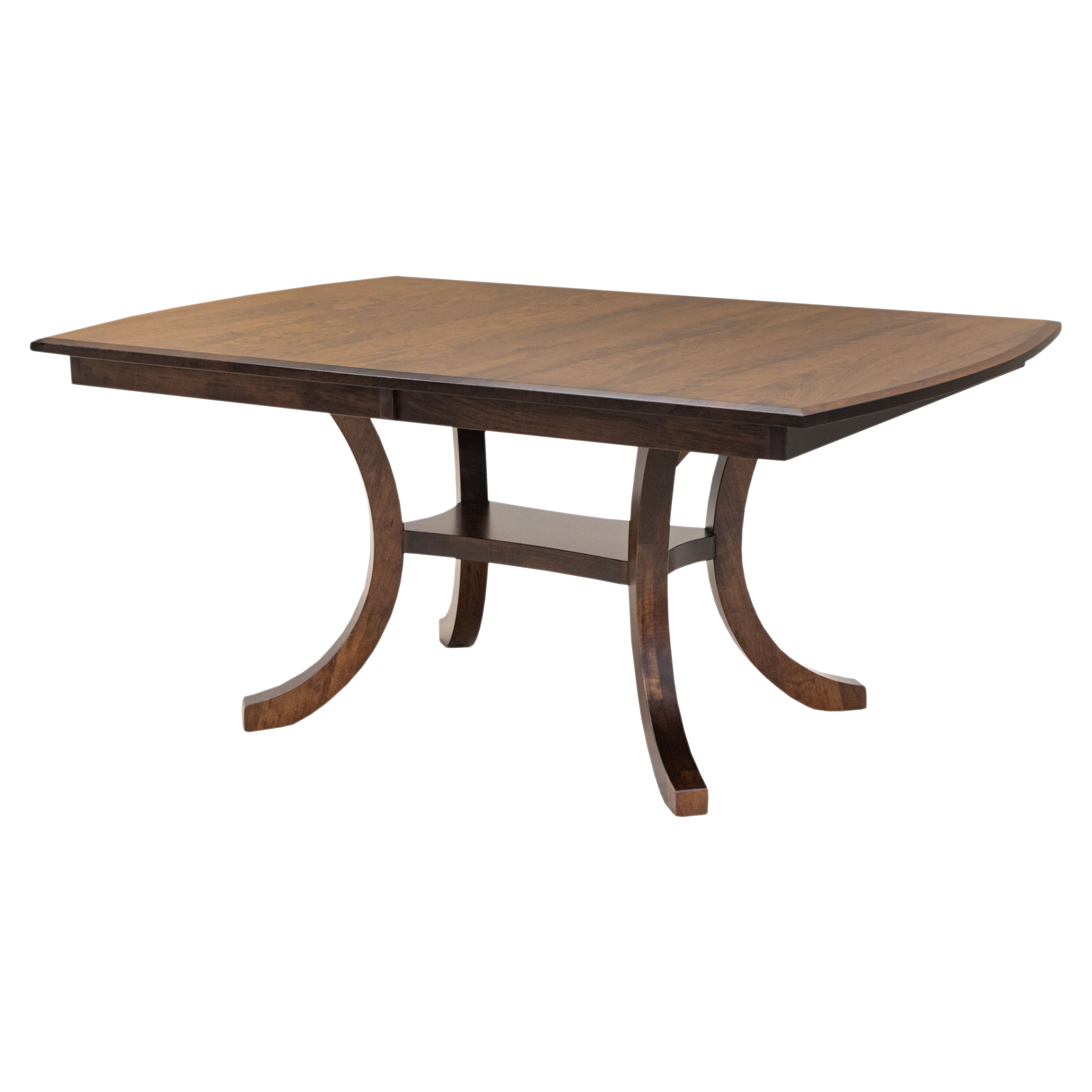 Carlisle Amish Cherry Extendable Dining Table Set for 6-10