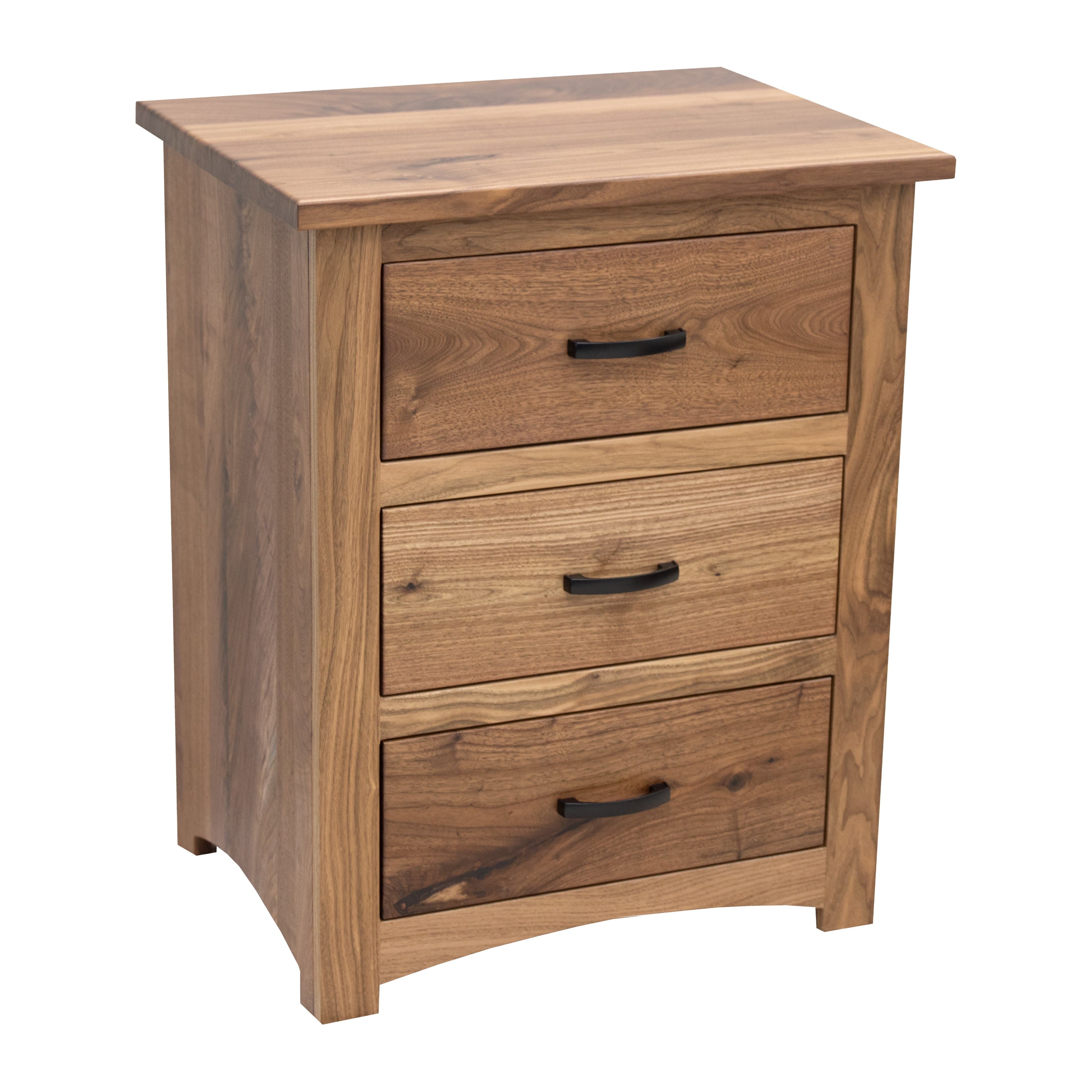 Weston 3-Drawer Nightstand