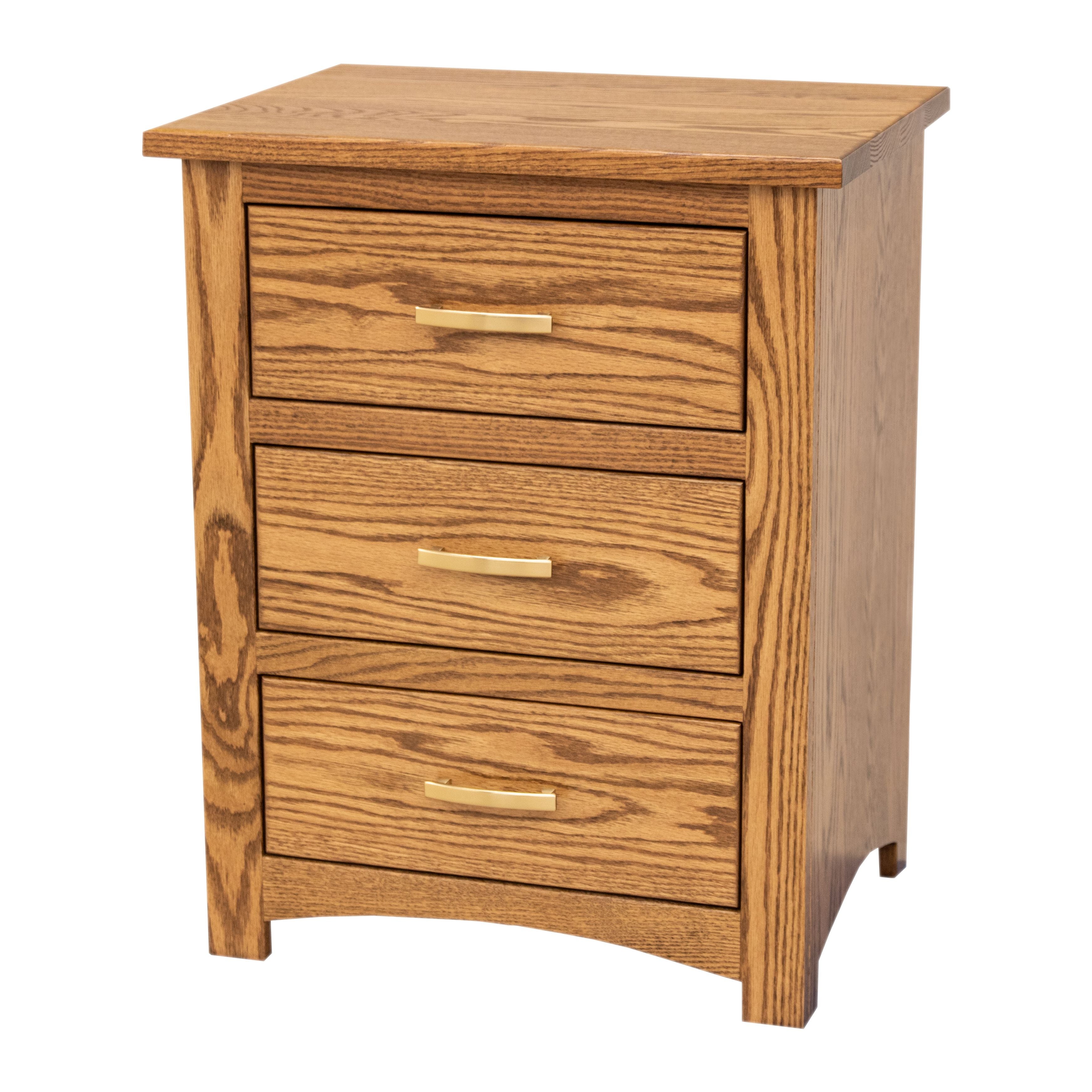 Weston 3-Drawer Nightstand