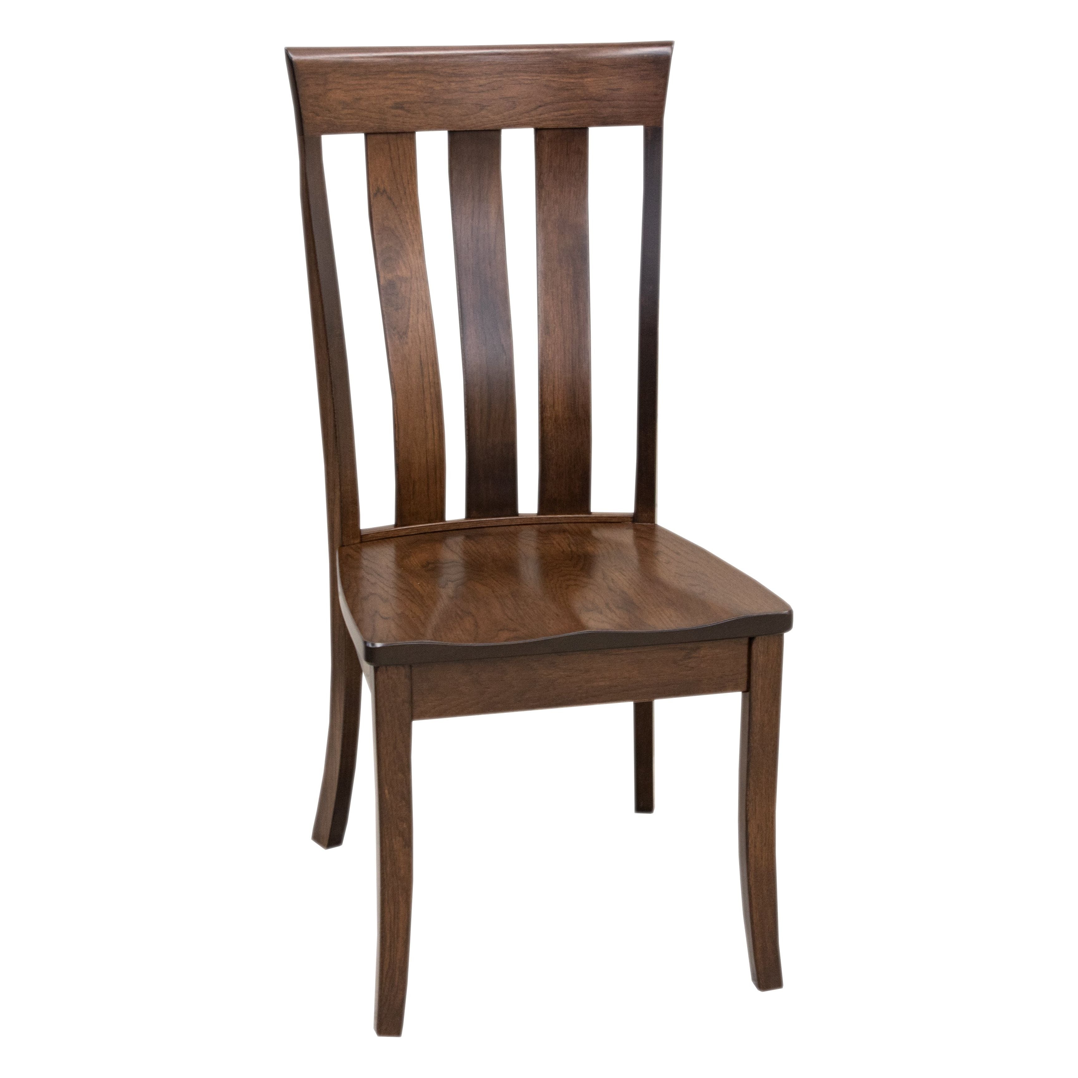 Curlew Hickory Wood Amish Side Dining Chair | BV