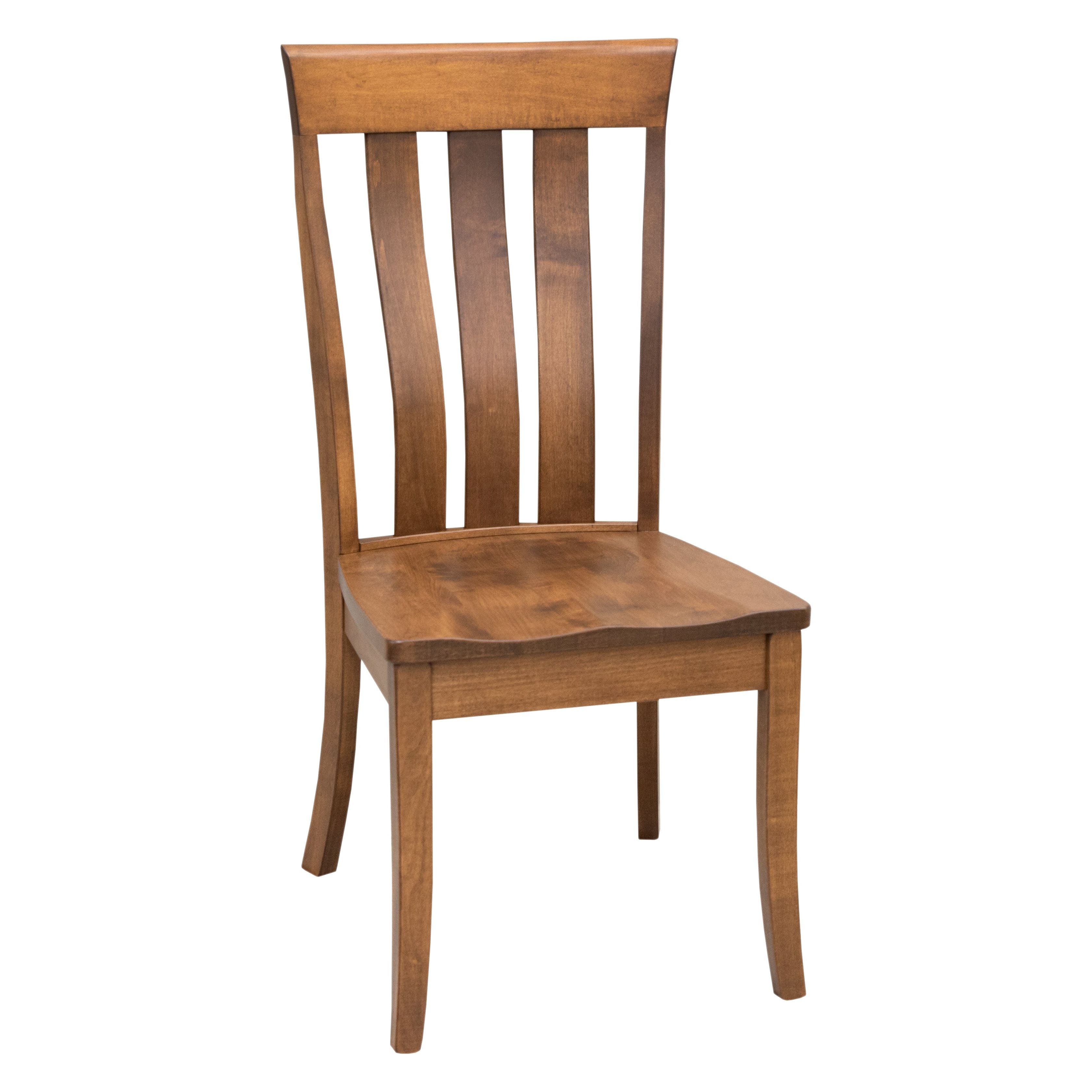 Curlew Maple Wood Amish Side Dining Chair | HC