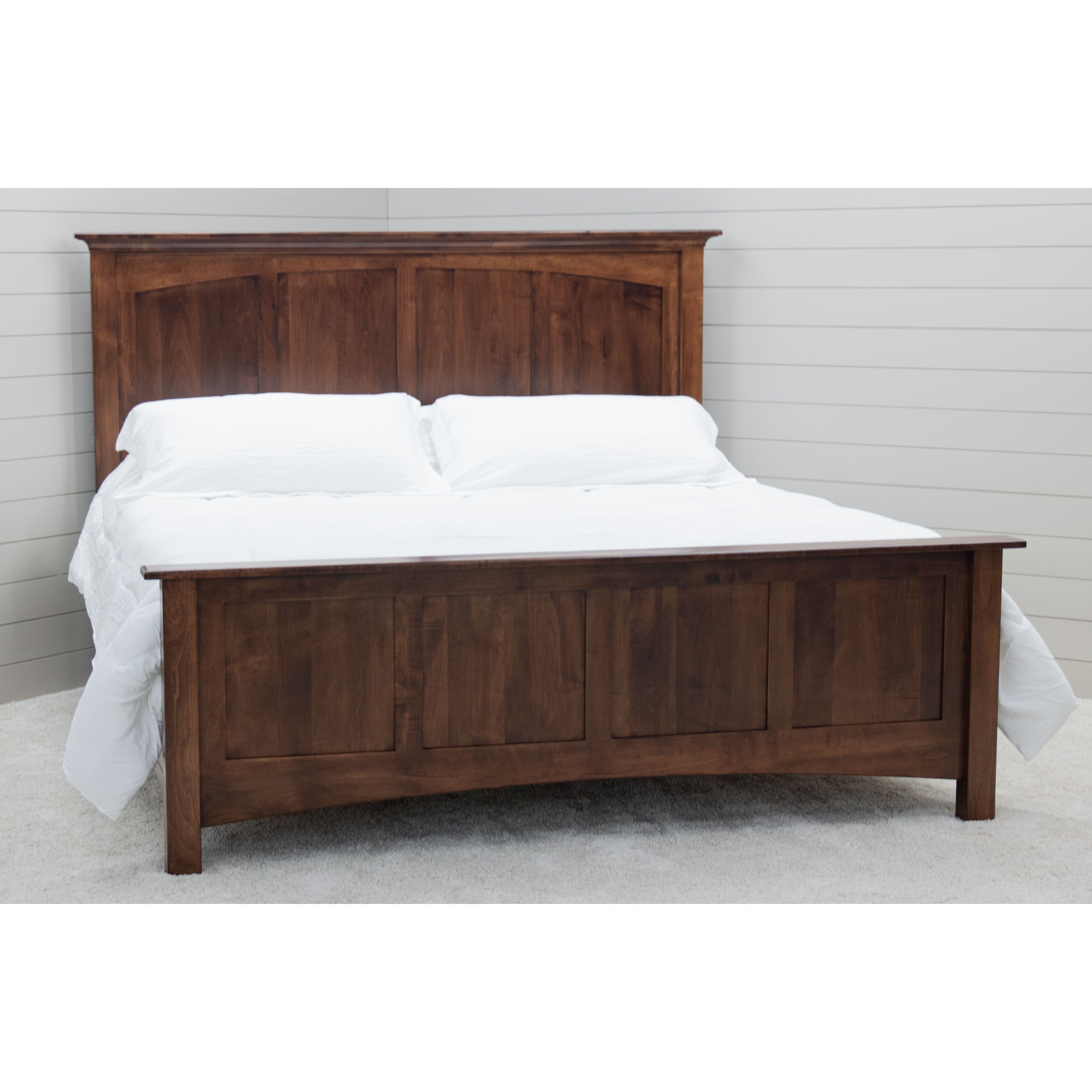 DCF Mission Queen Maple Wood Storage Platform Bed | ASB