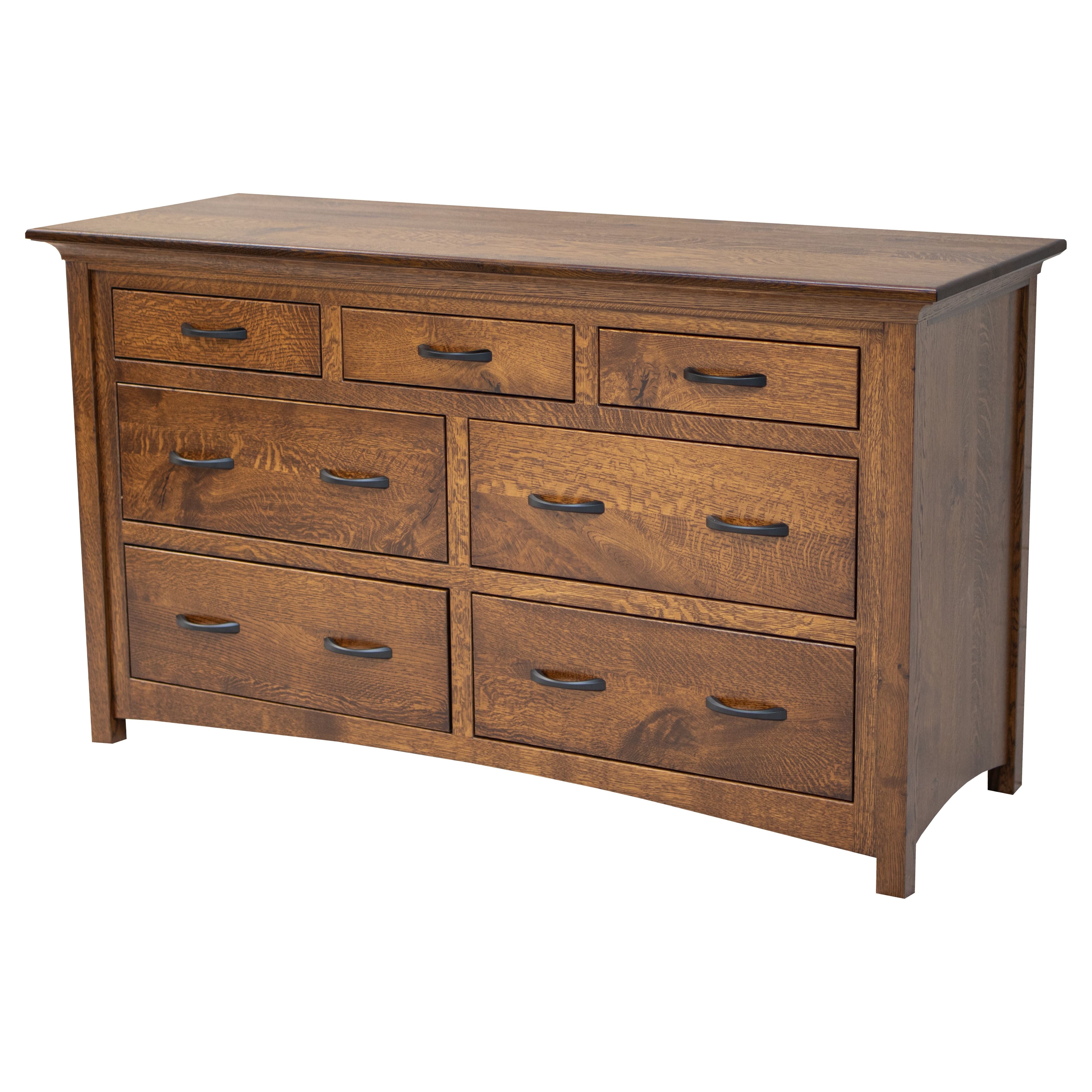 DCF Mission 7-Drawer Low Dresser