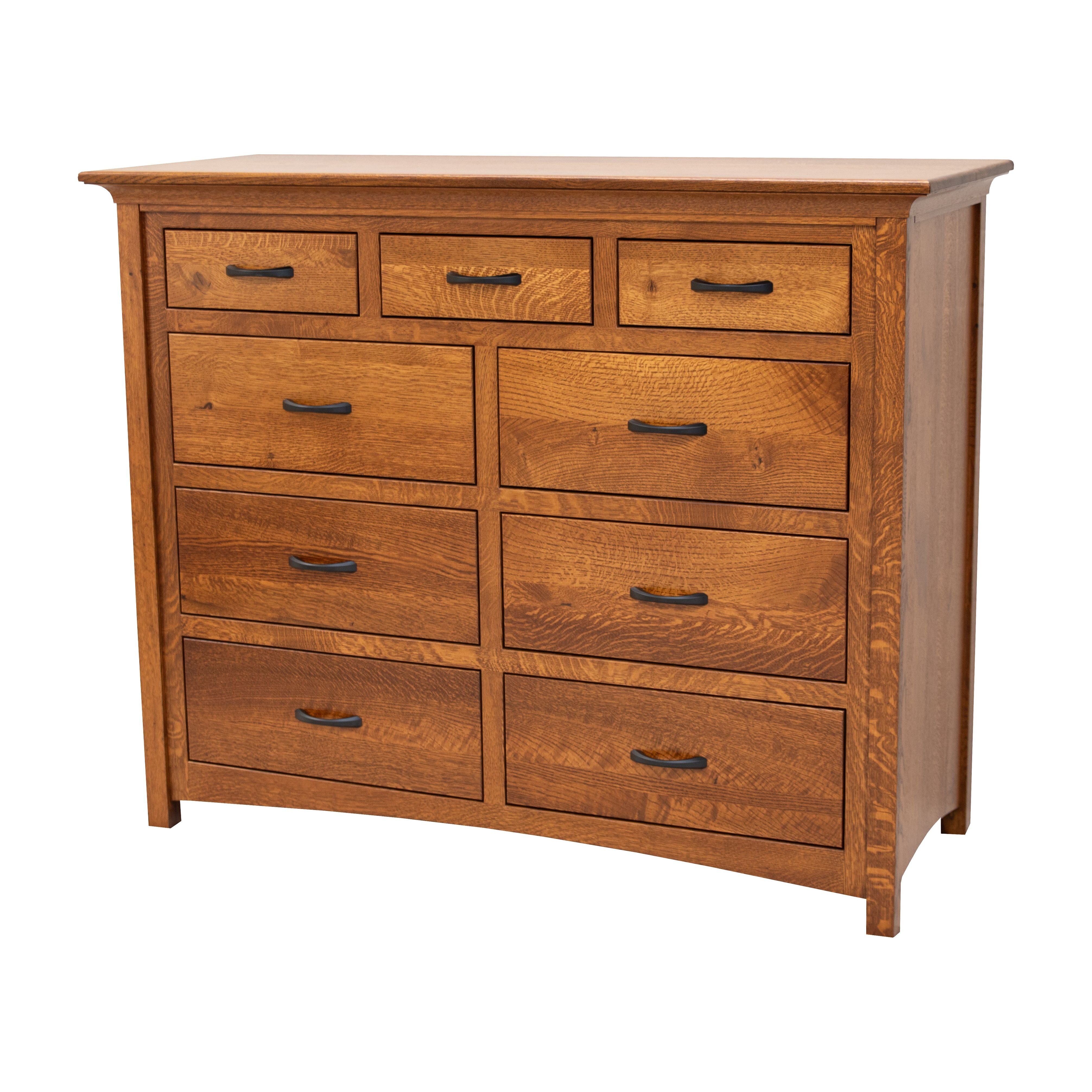 DCF Mission 9-Drawer Tall Dresser