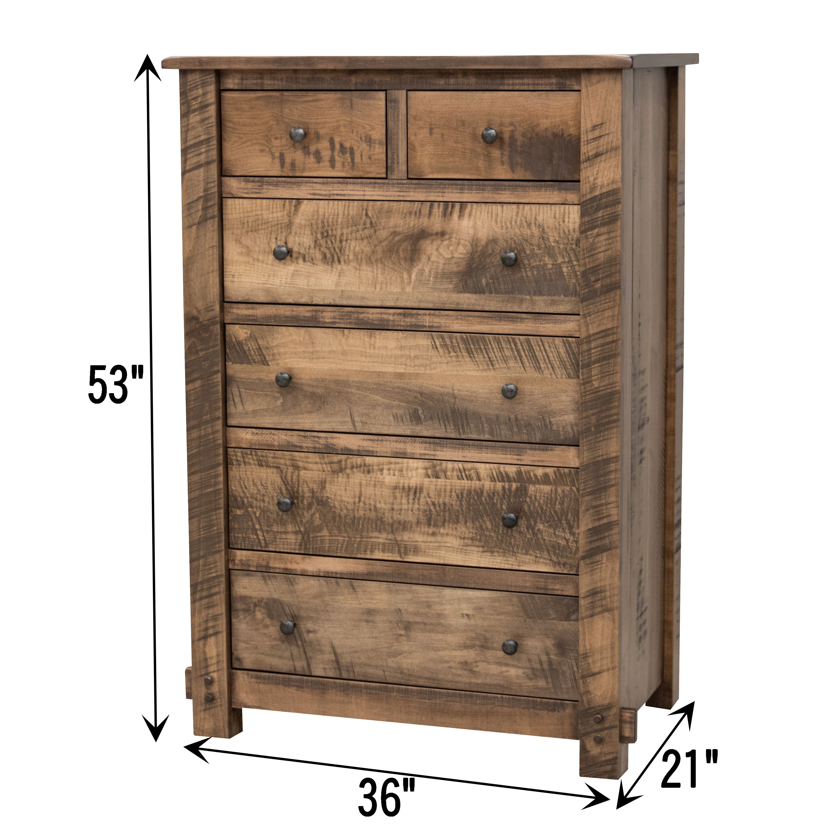 DCF Roughsawn Chest of Drawers