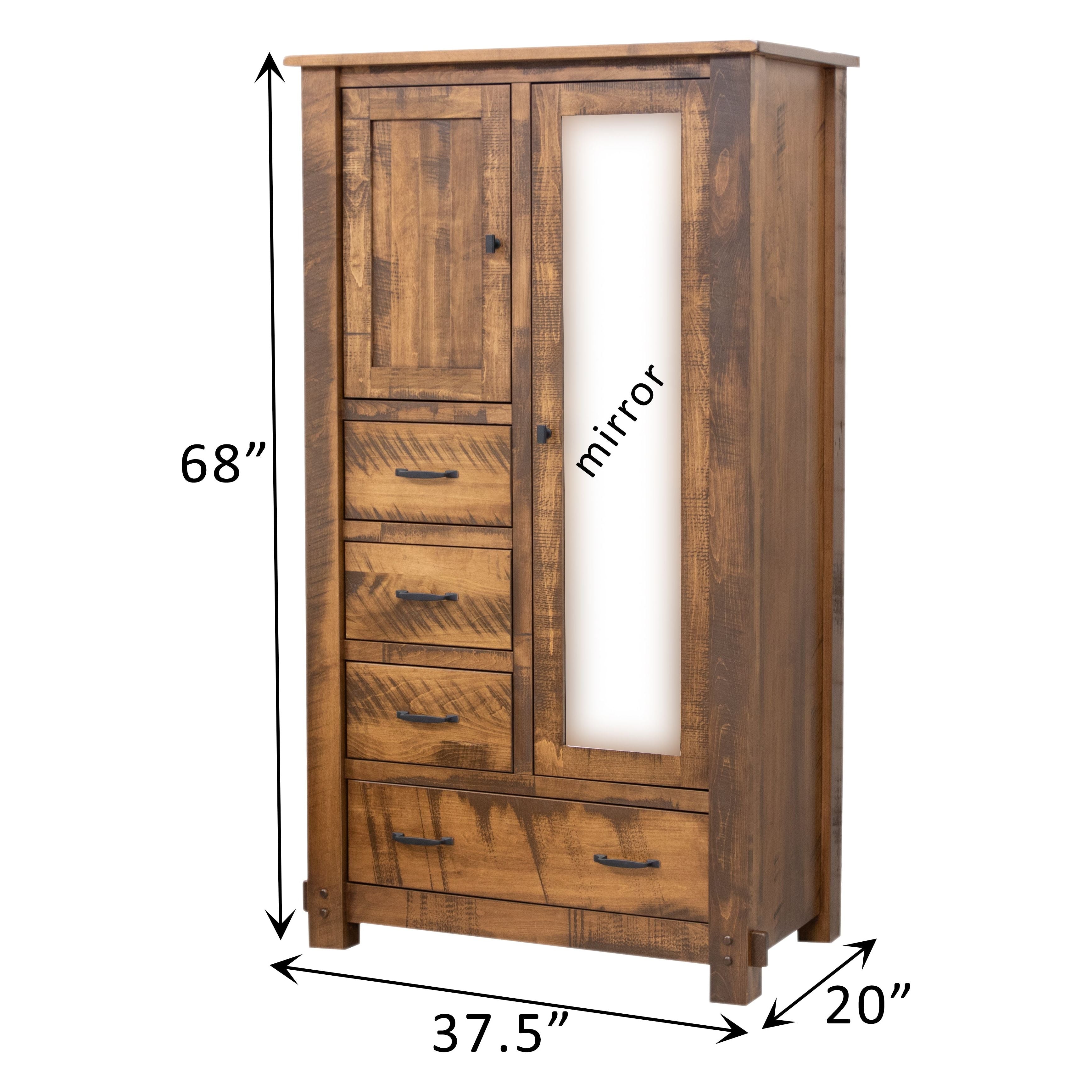 DCF Roughsawn Chiffonier
