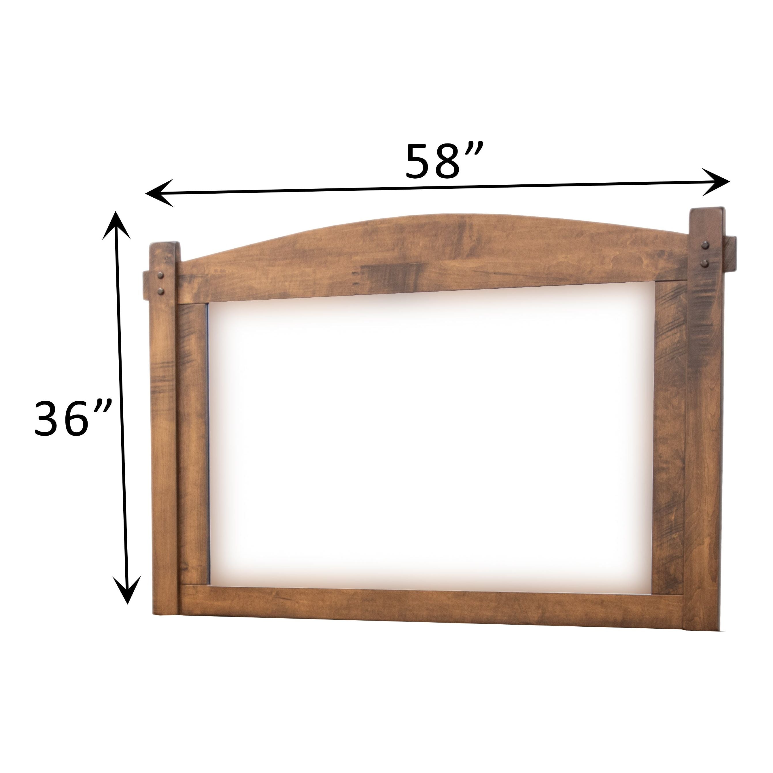 DCF Roughsawn Dresser Mirror