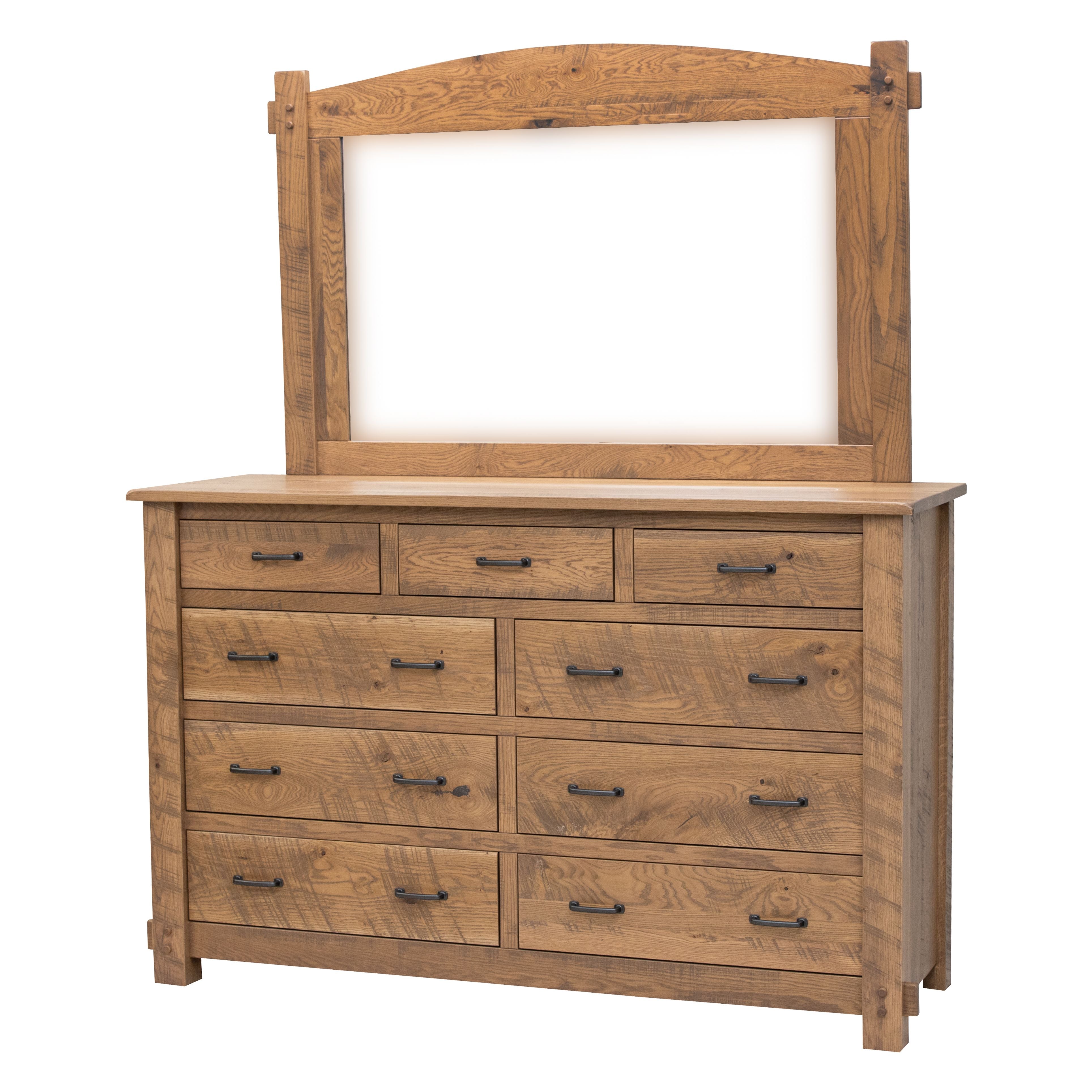 DCF Roughsawn Dresser Mirror