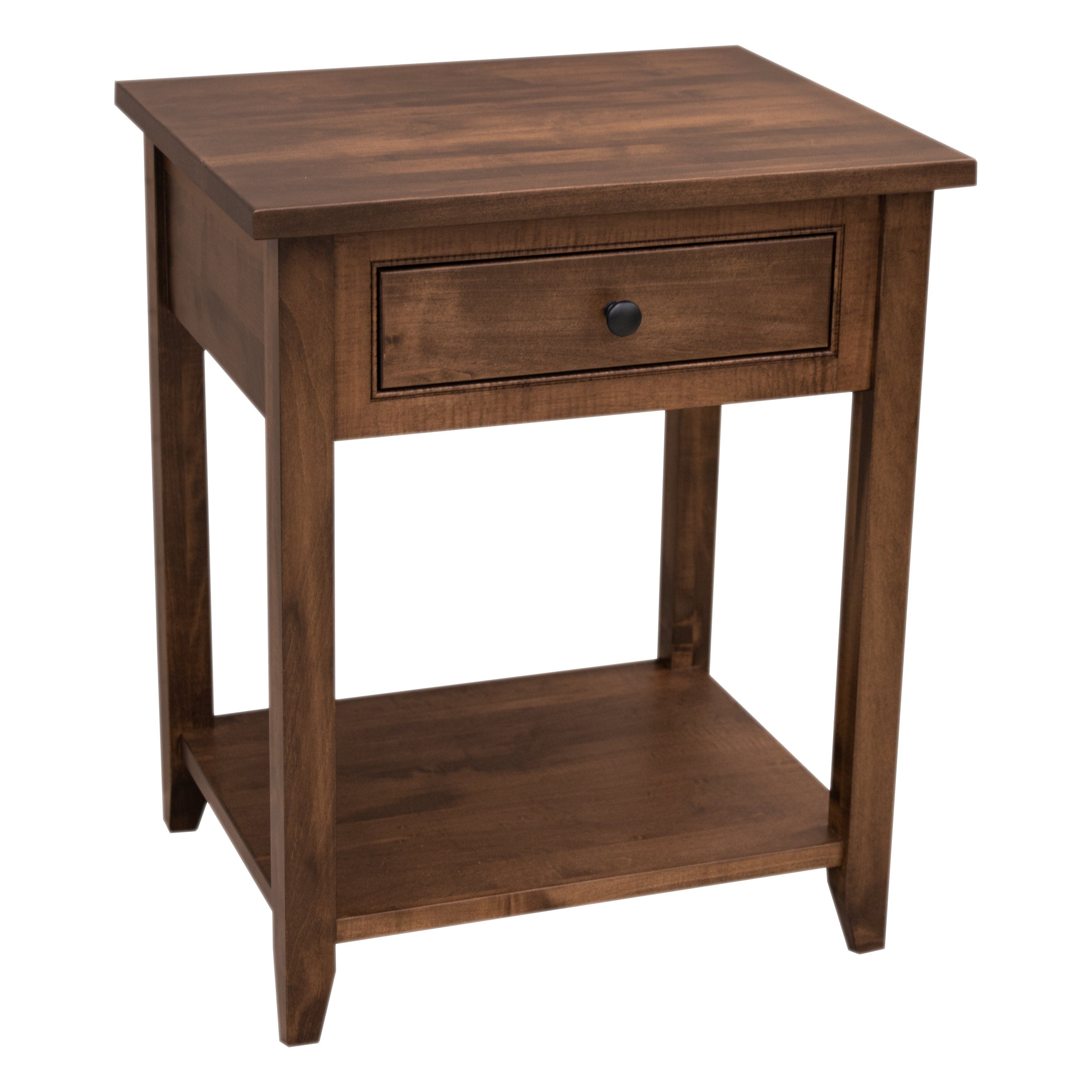 Denali 1-Drawer, Open Nightstand
