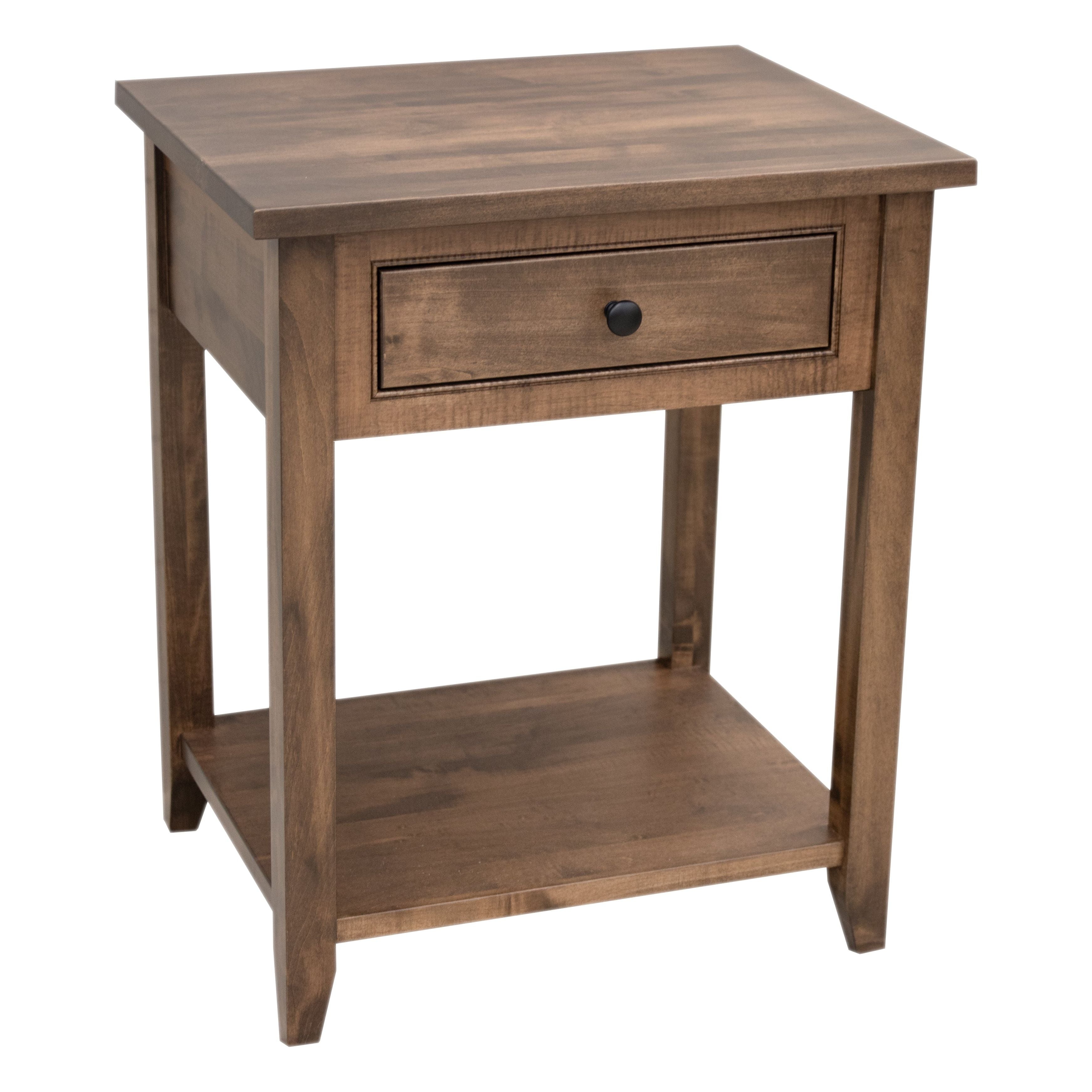 Denali 1-Drawer, Open Nightstand