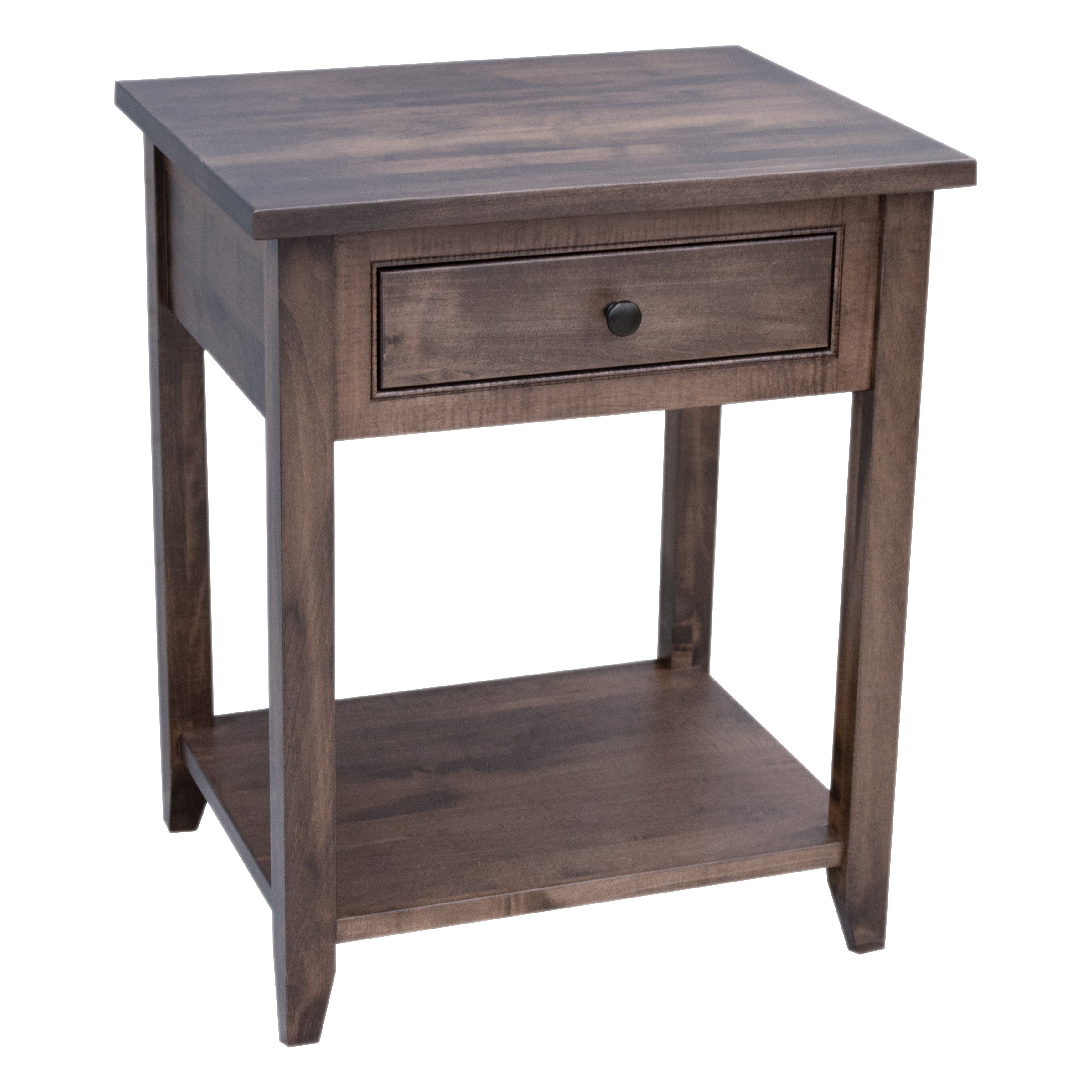 Denali 1-Drawer, Open Nightstand