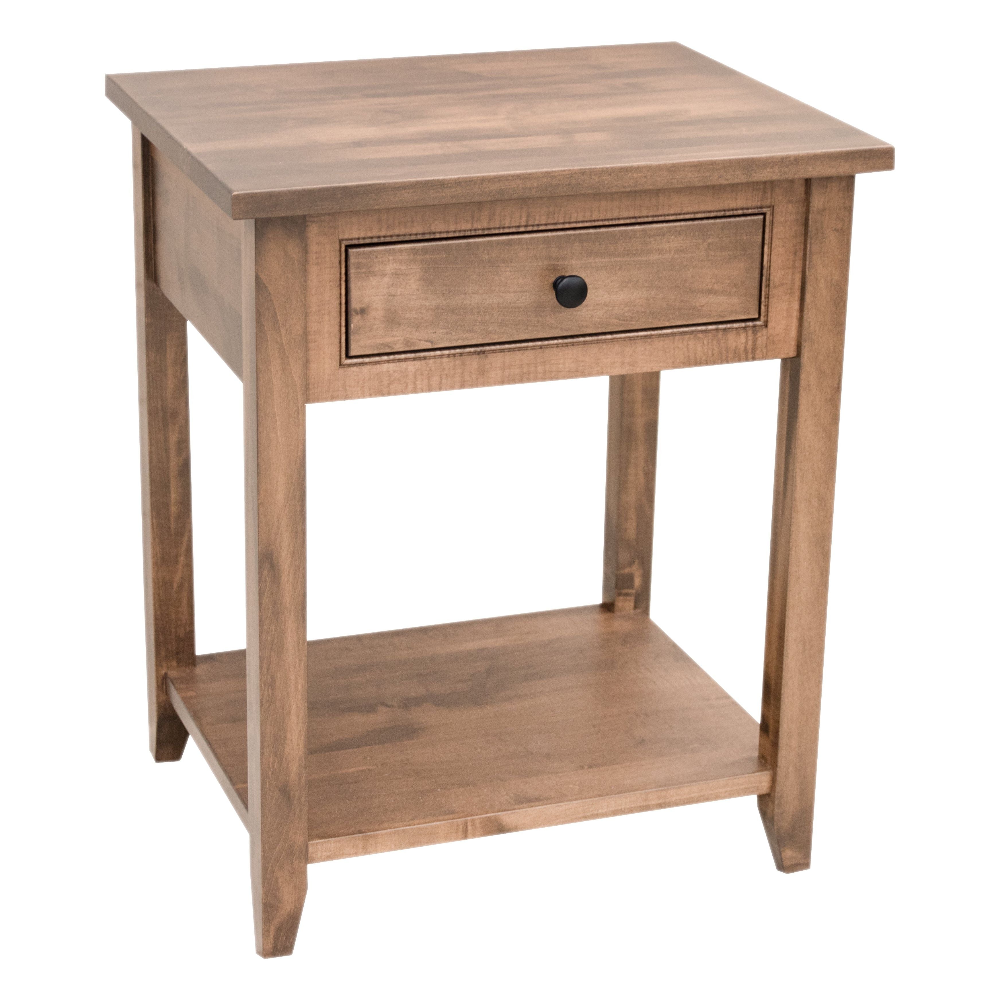Denali 1-Drawer, Open Nightstand