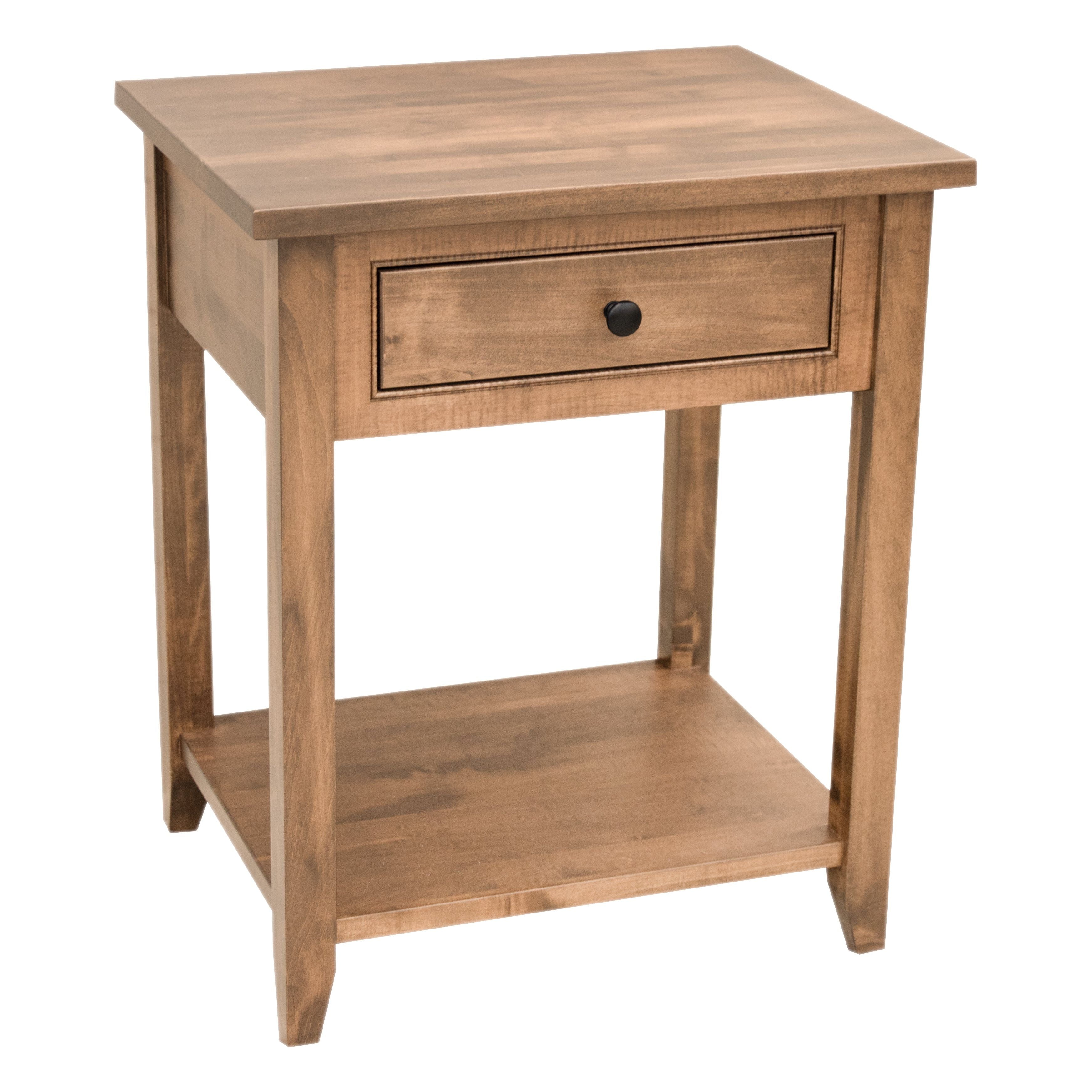 Denali 1-Drawer, Open Nightstand