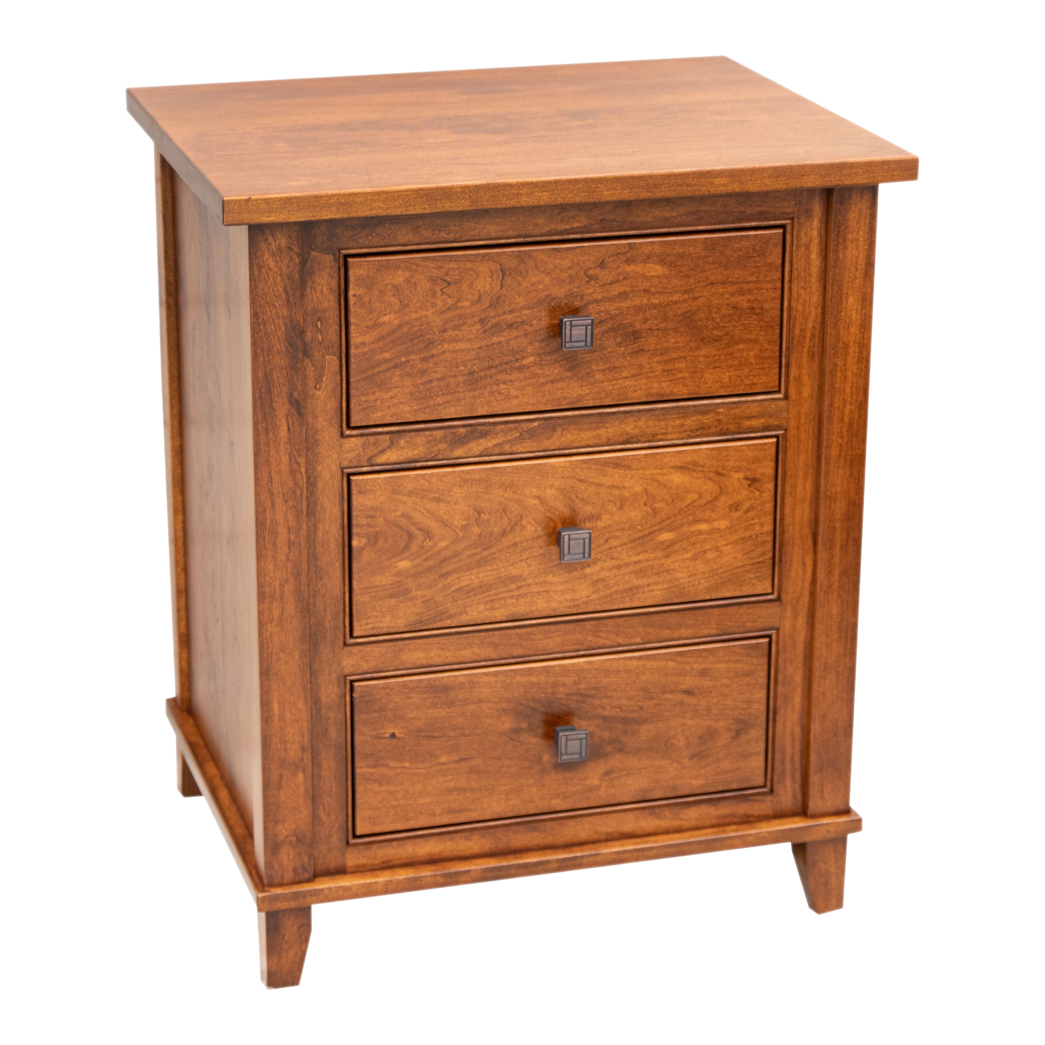 Denali 3-Drawer Nightstand