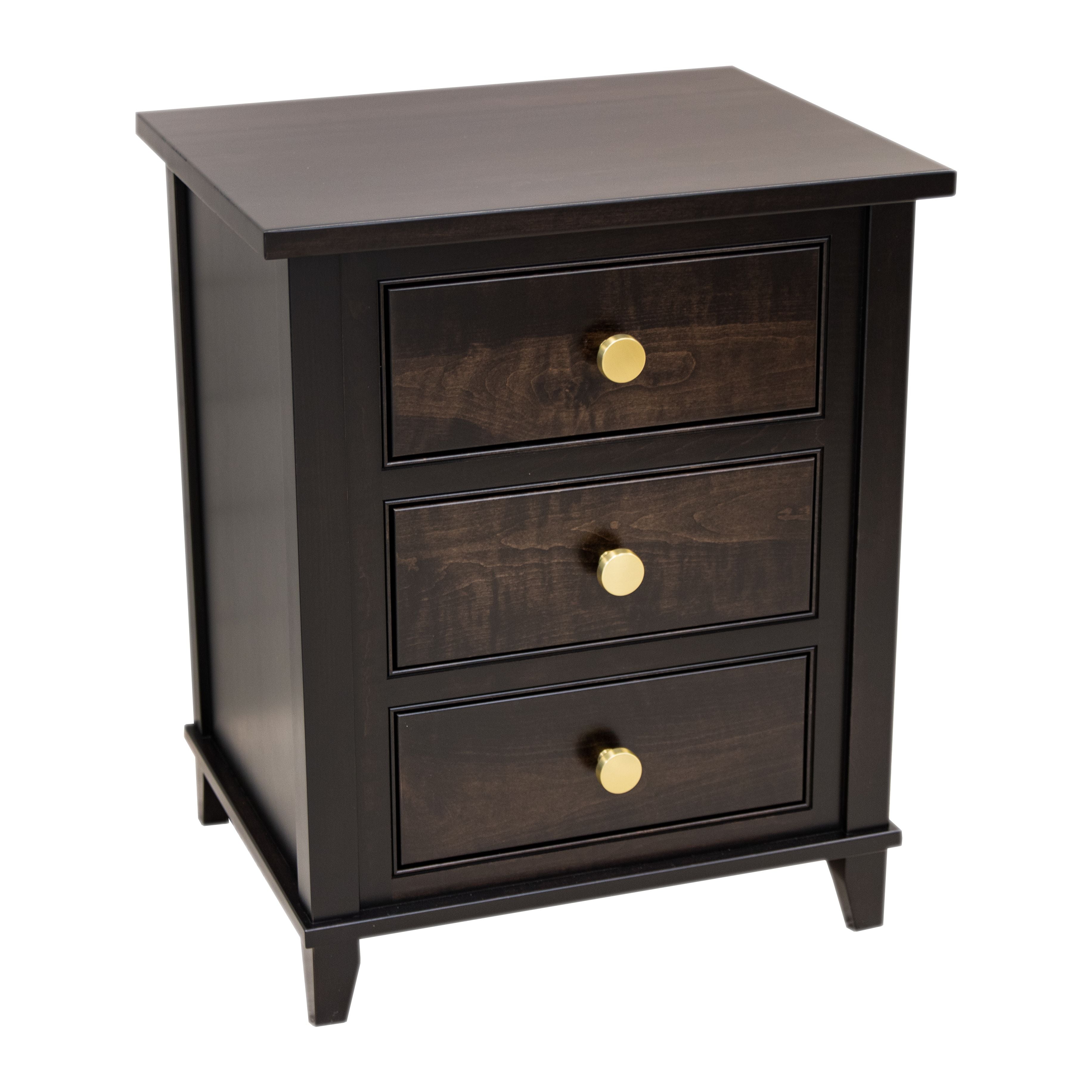 Denali 3-Drawer Nightstand