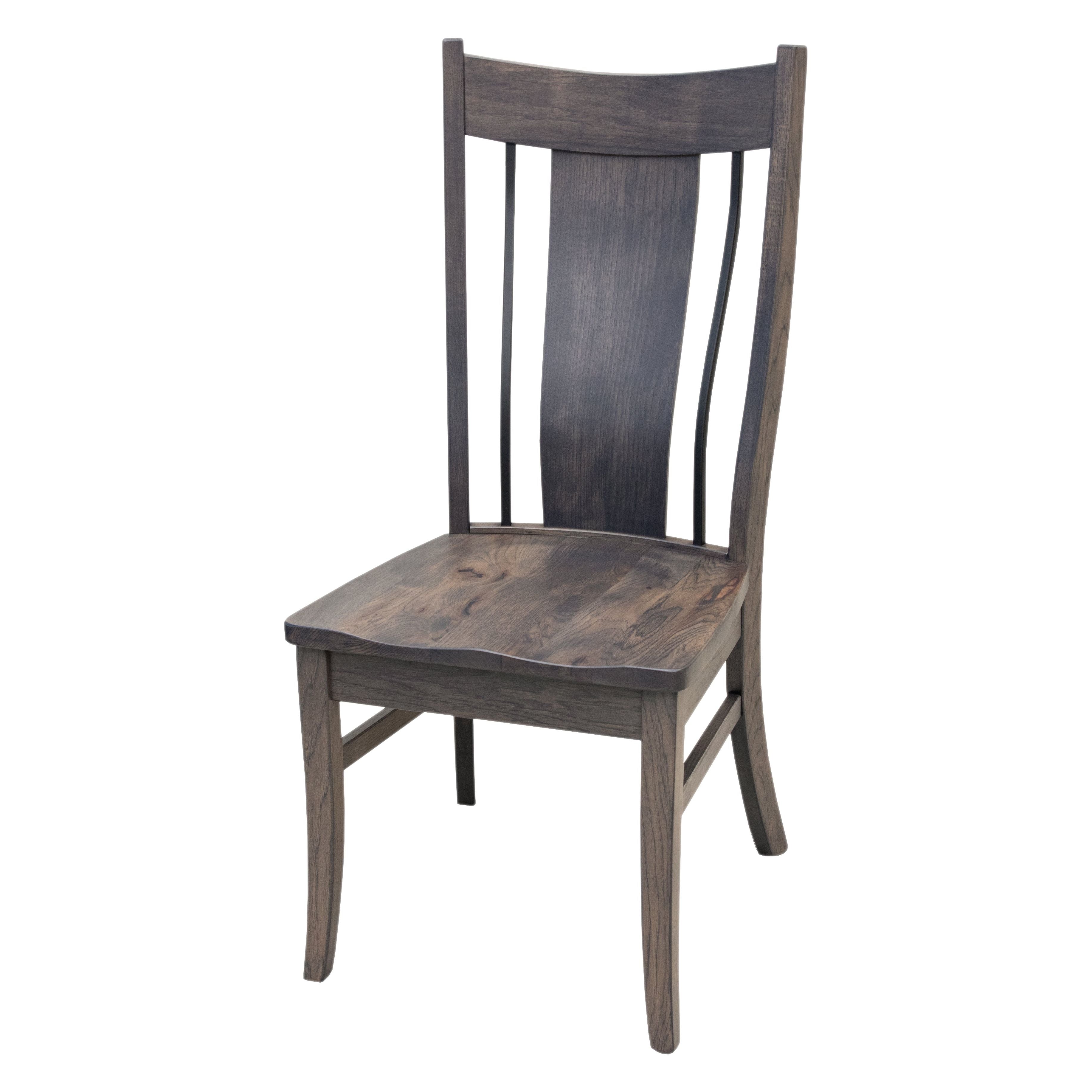 Eclipse Hickory Extending Table Set with Metal Base for 6-10