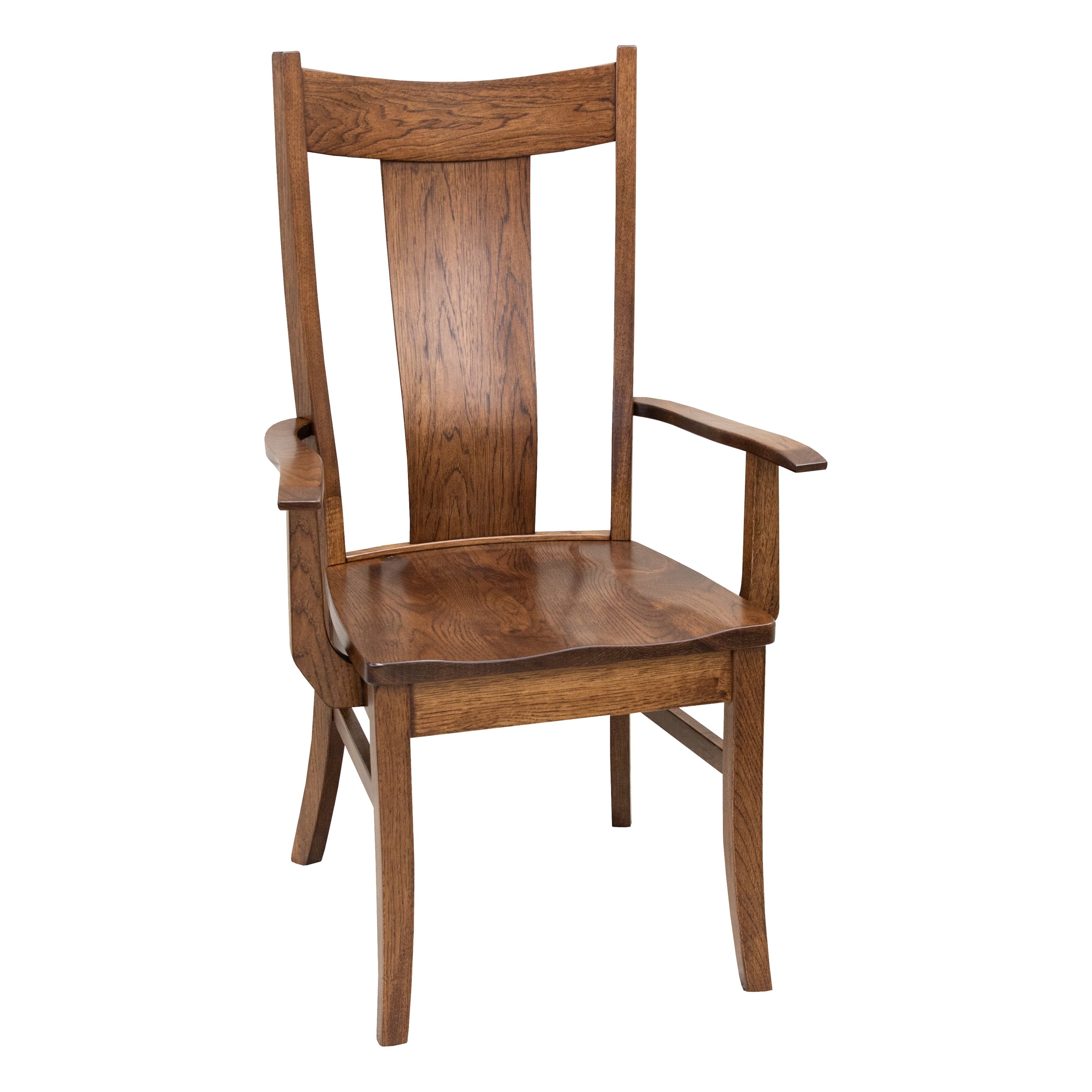 Eagle Hickory Wood Arm Dining Chair | ASB