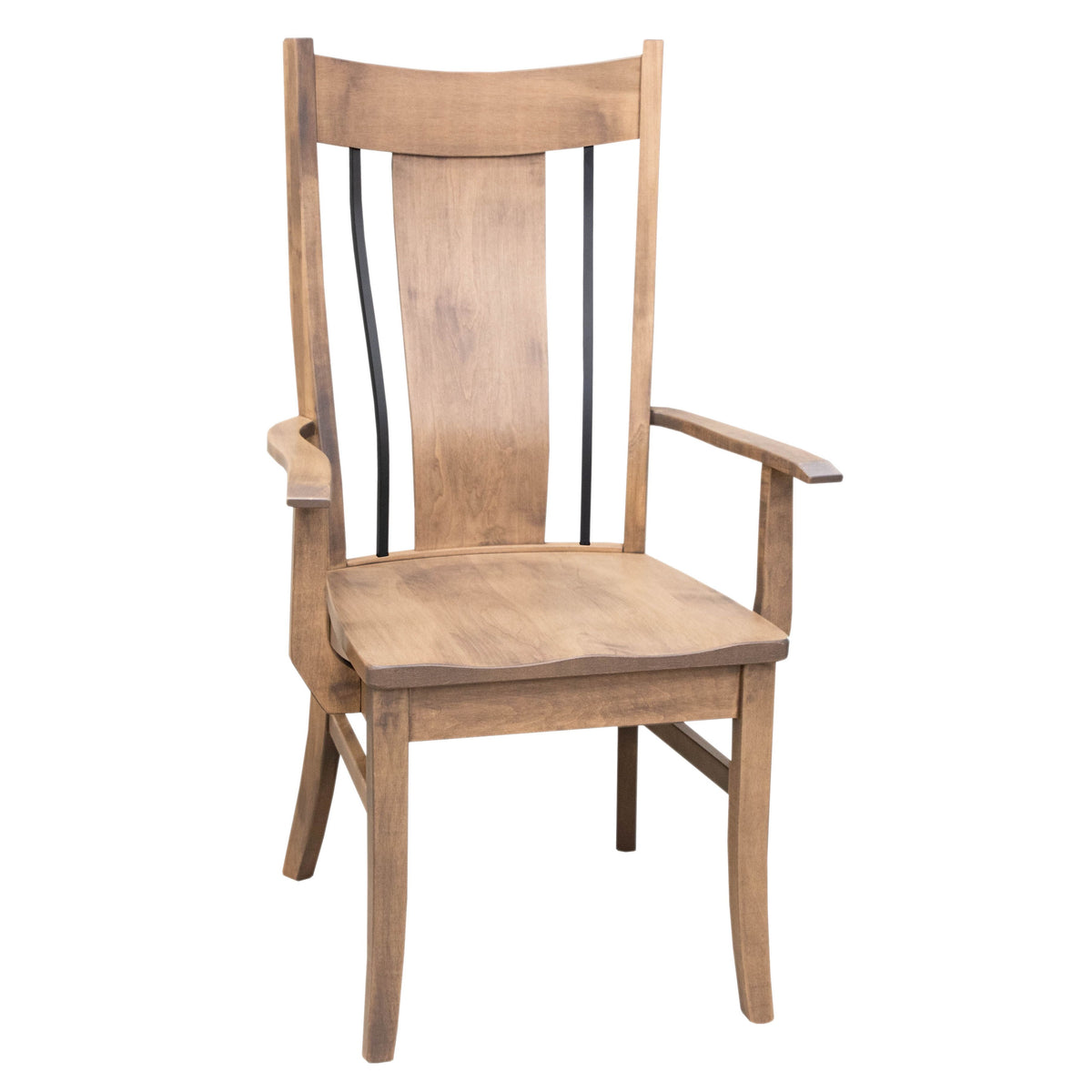 Eagle Maple Wood Arm Dining Chair | WB