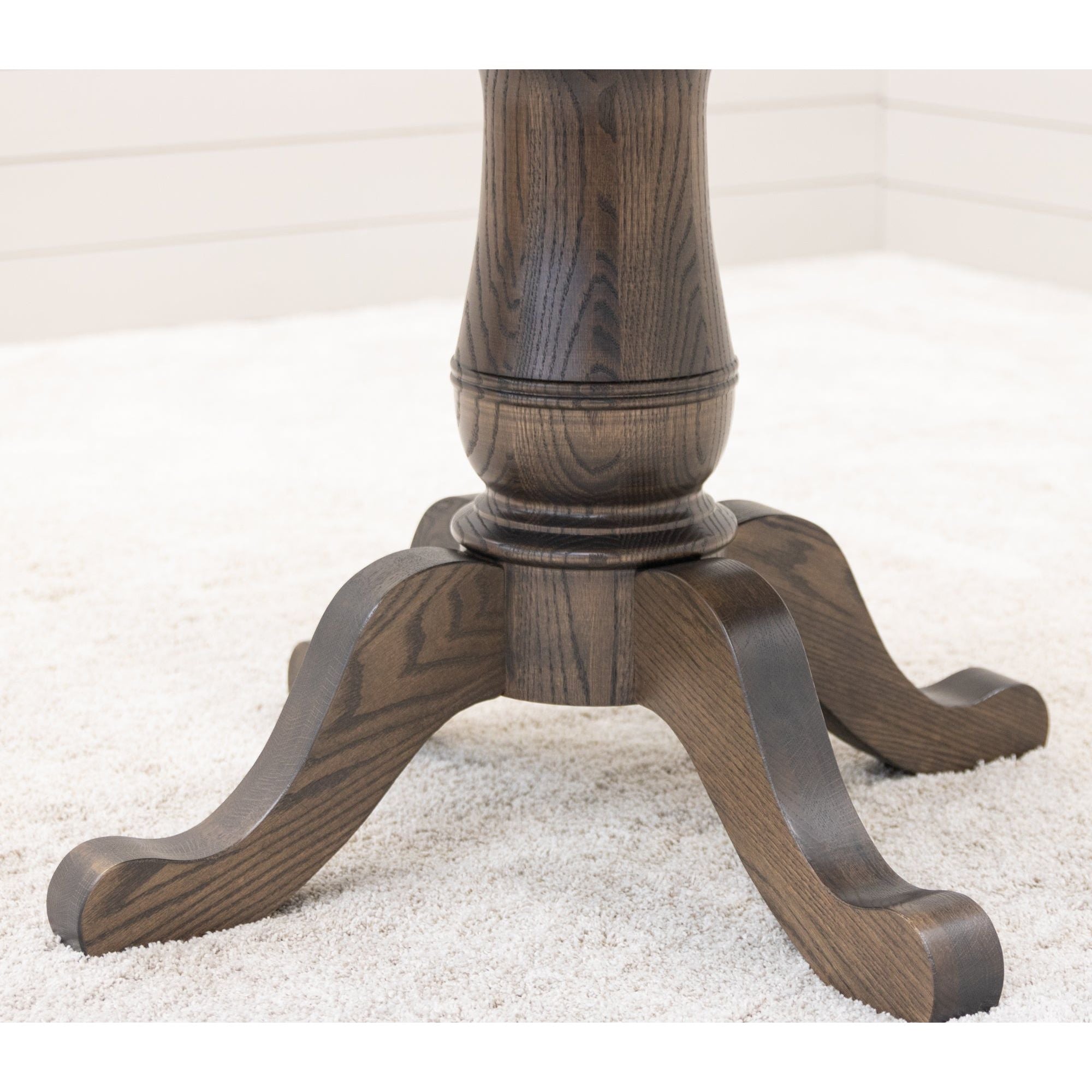 Ellington Round Oak Wood Extending Dining Table | GY
