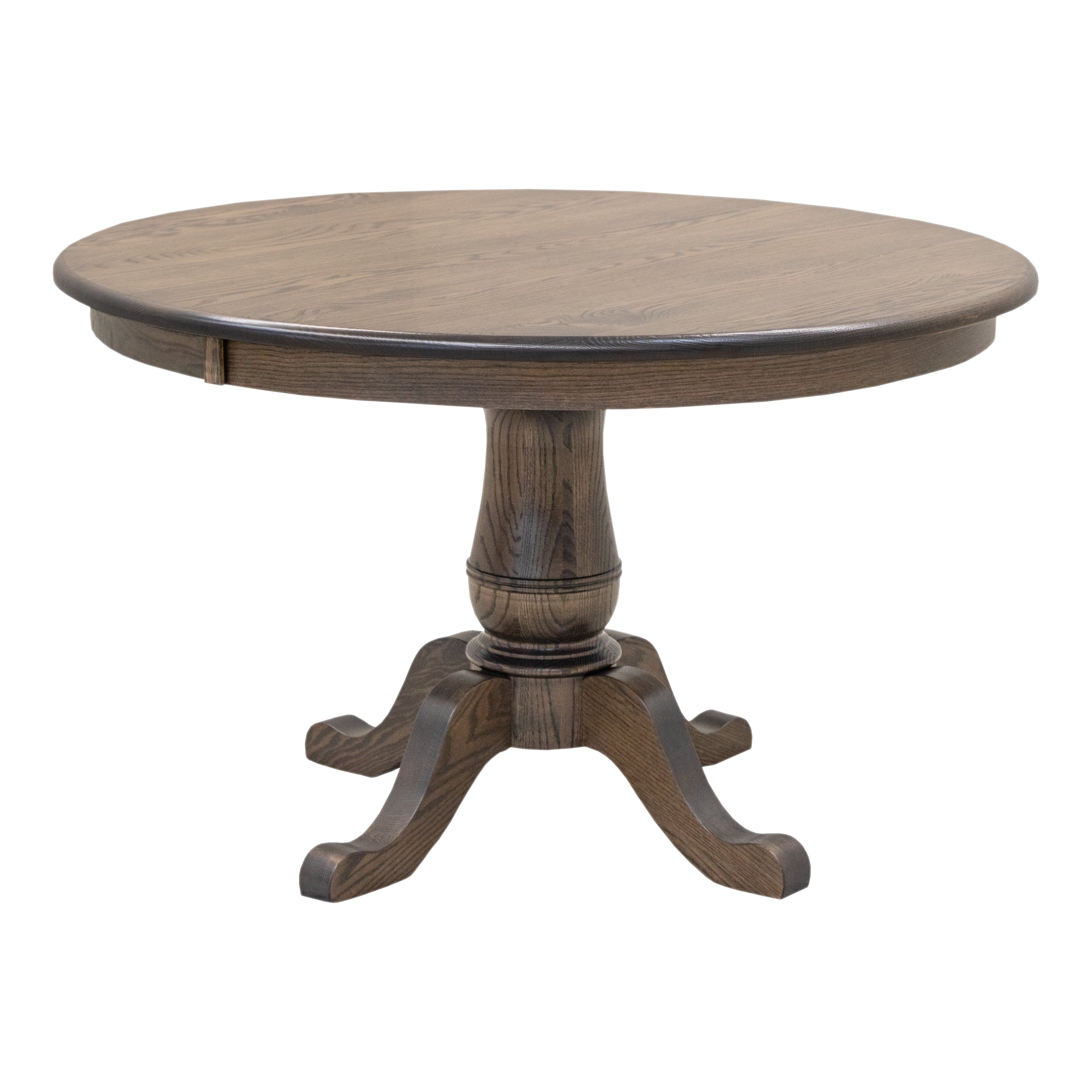 Ellington Round Oak Wood Extending Dining Table | GY