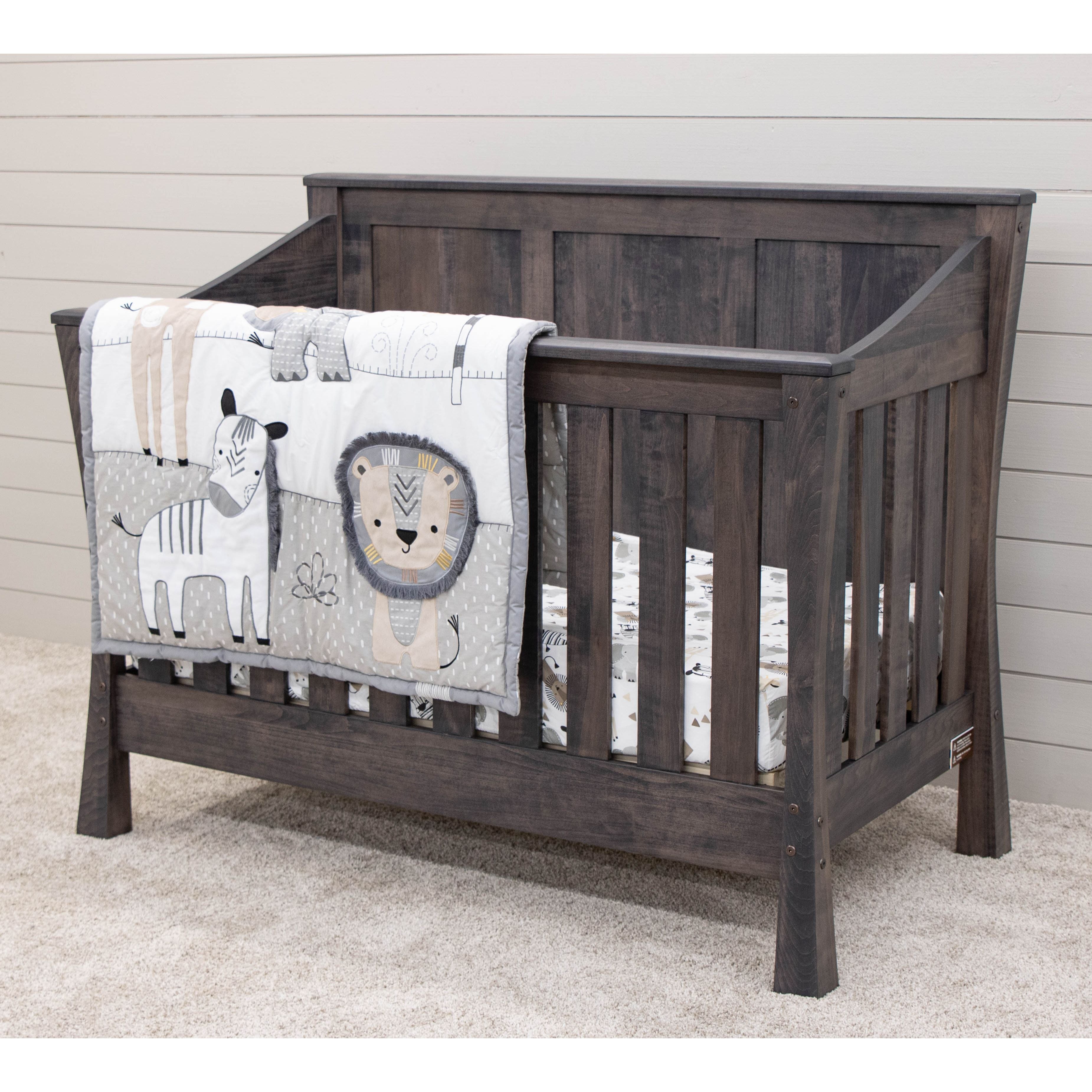 Elmo Maple Wood Convertible Crib | GS
