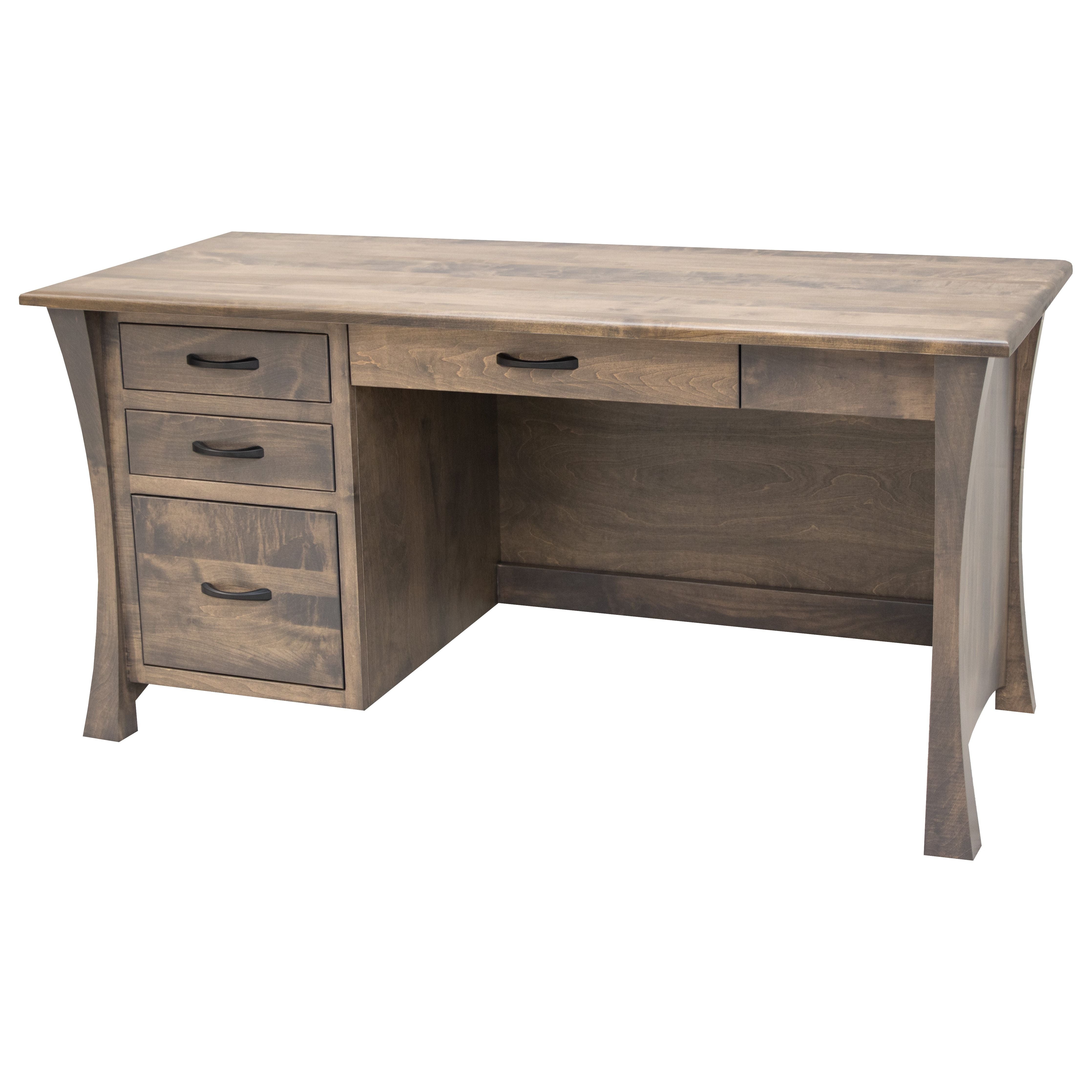 Brooklyn Small Maple Wood Desk | SP