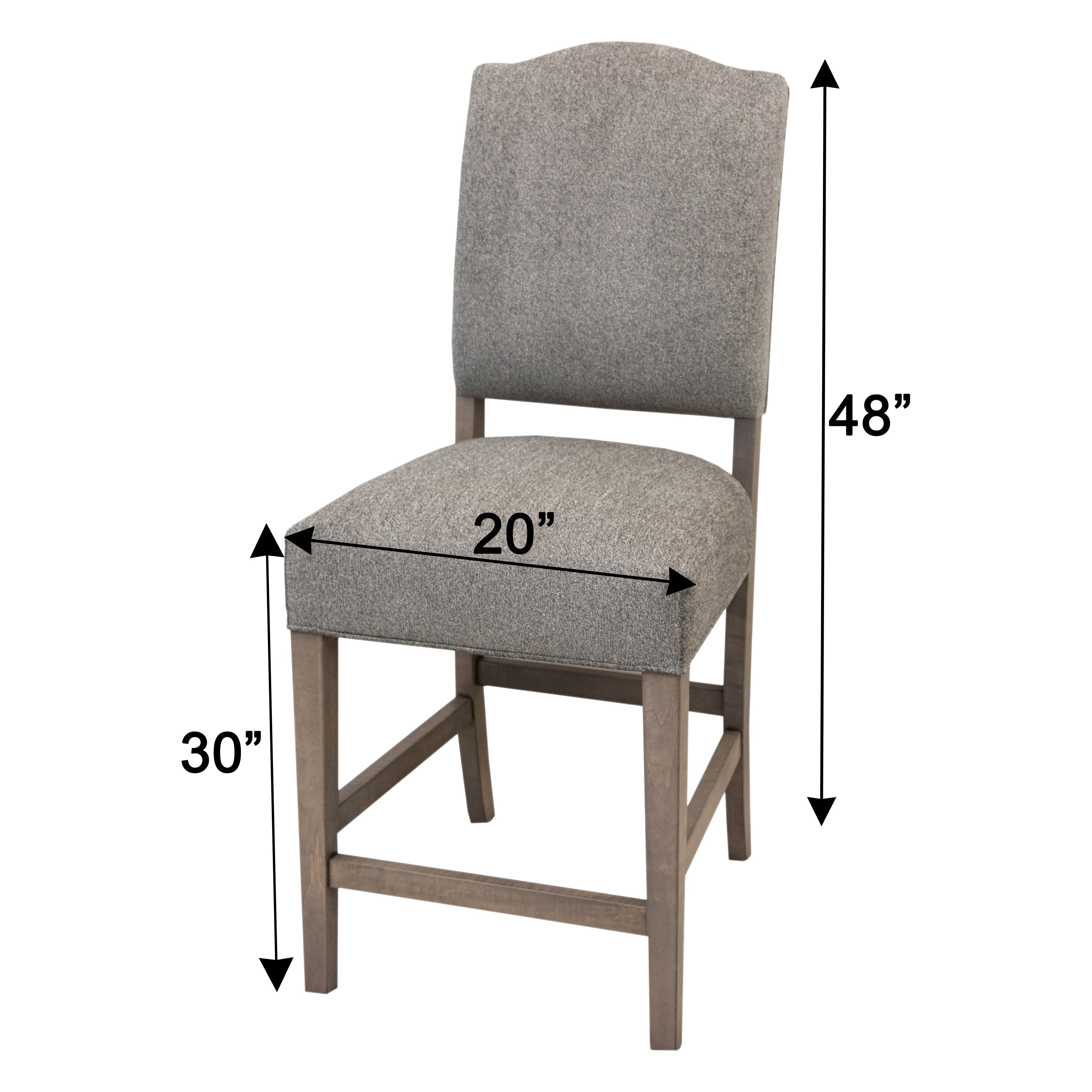 Emerson Upholstered 24" Bar Stool | 4-148