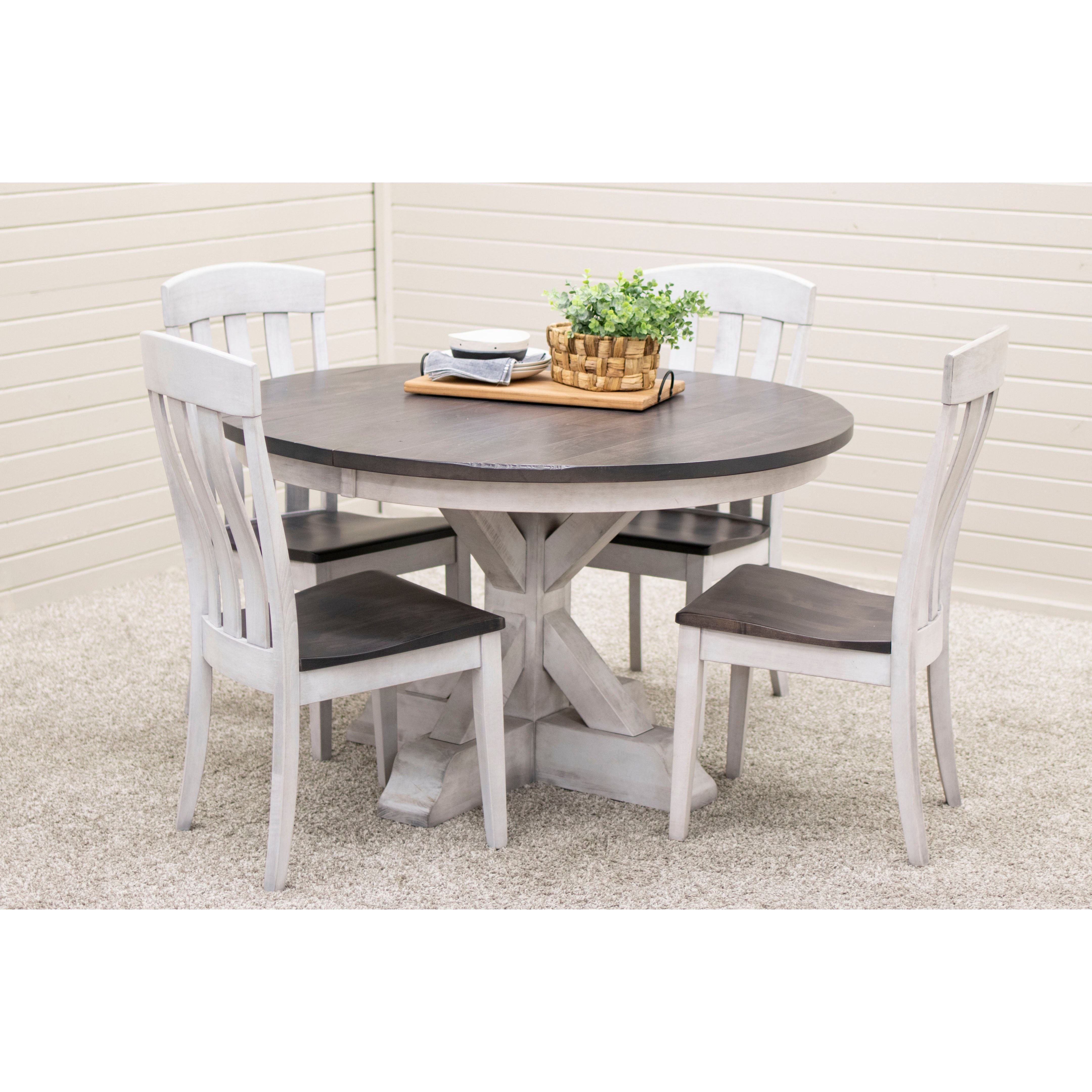 Oregon White & Wood Side Dining Chair | M-AV&GS