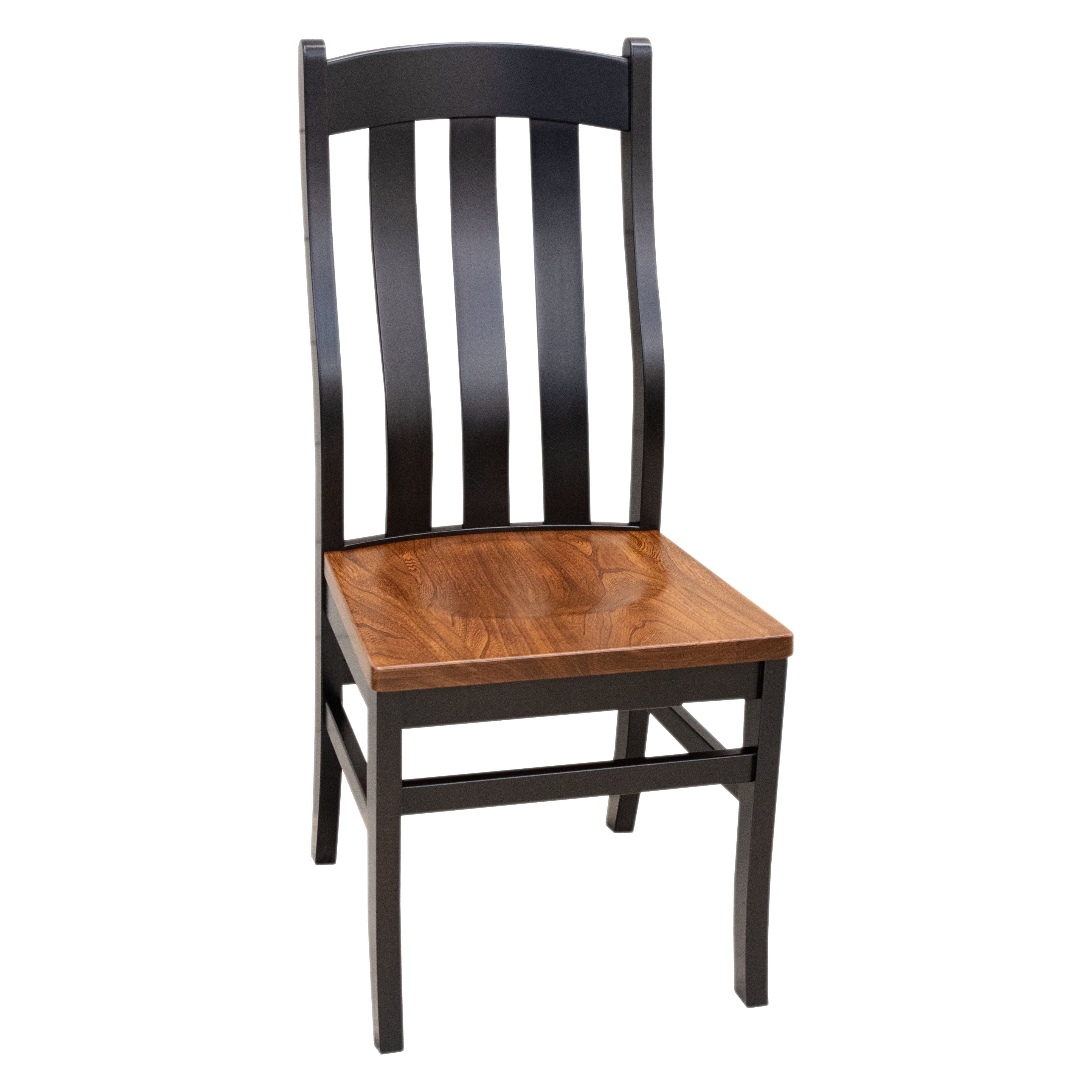Fostoria Black & Wood Side Dining Chair | M-EB&E-MC