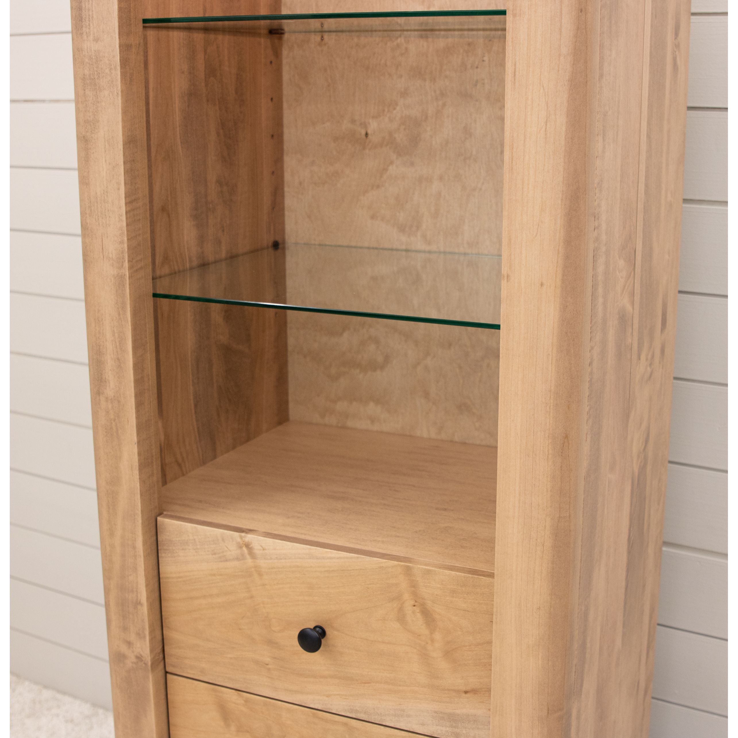 Gilmore Solid Maple Wood Bookcase | HC