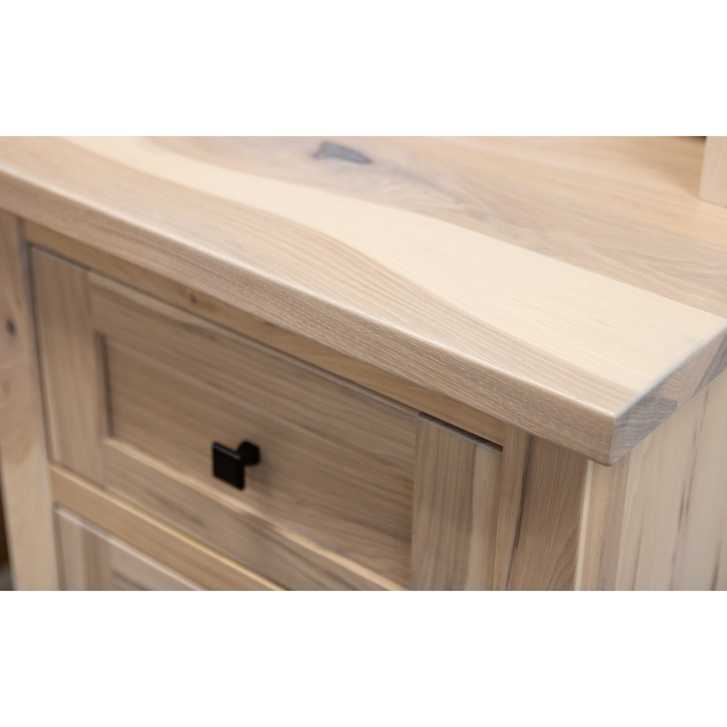 Small Granville Hickory Wood Wine Fridge Cabinet | RH-SW&M-DK