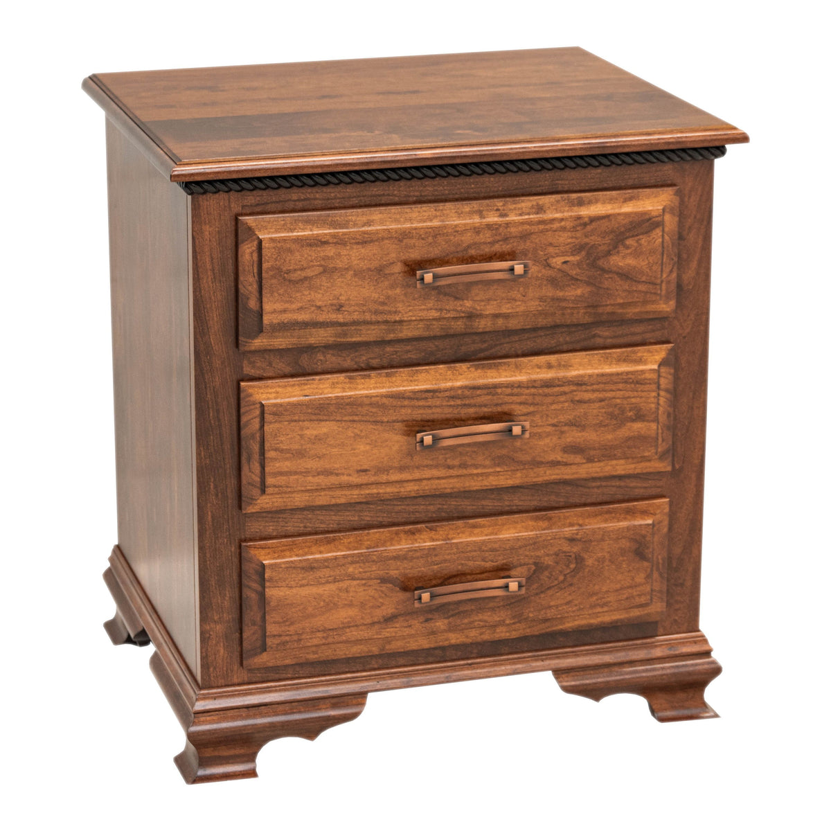 Heritage 3-Drawer Nightstand