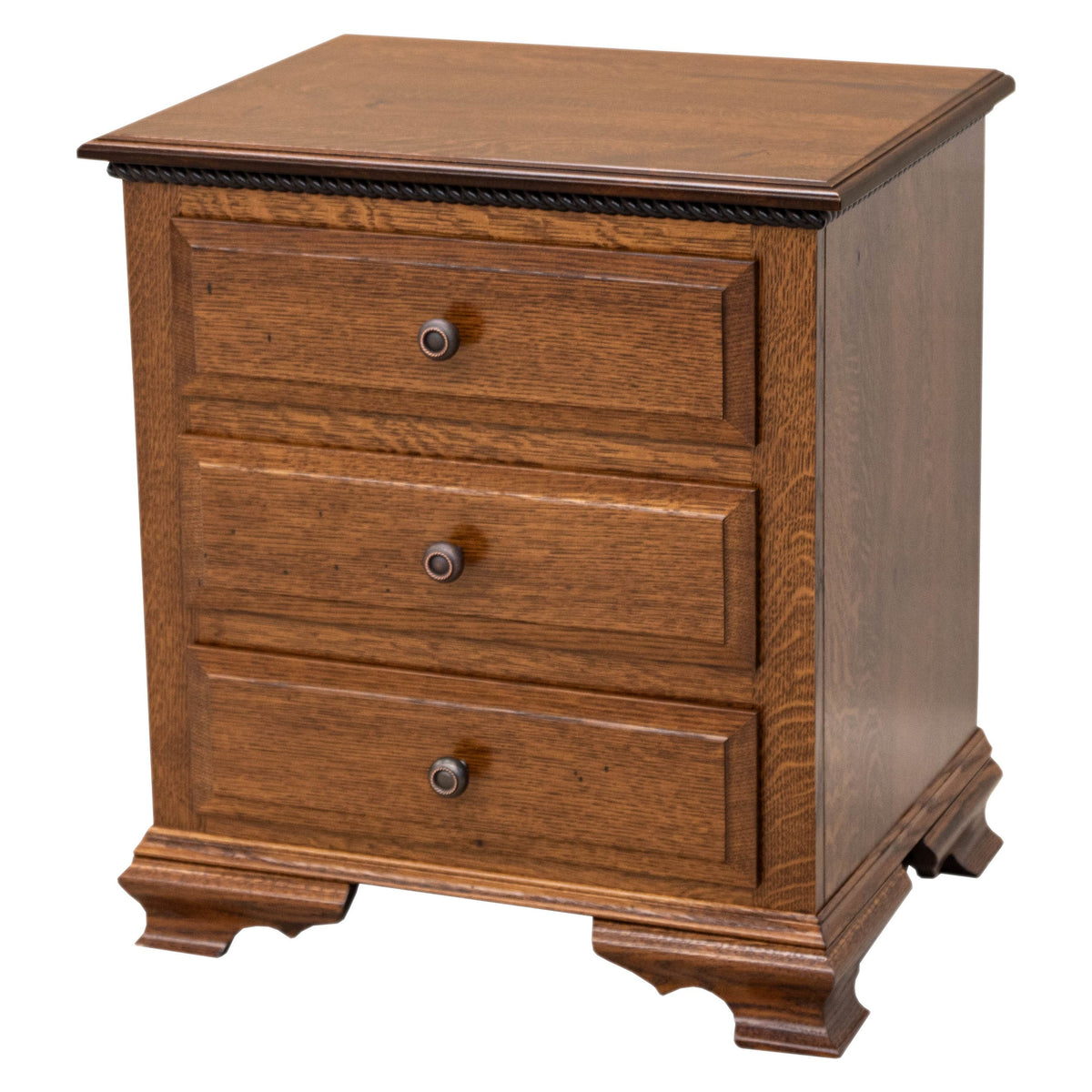 Heritage 3-Drawer Nightstand