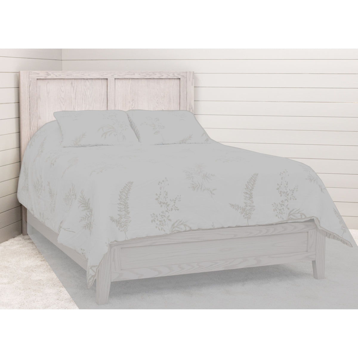 Hilton King Oak Wood Storage Platform Bed | SS
