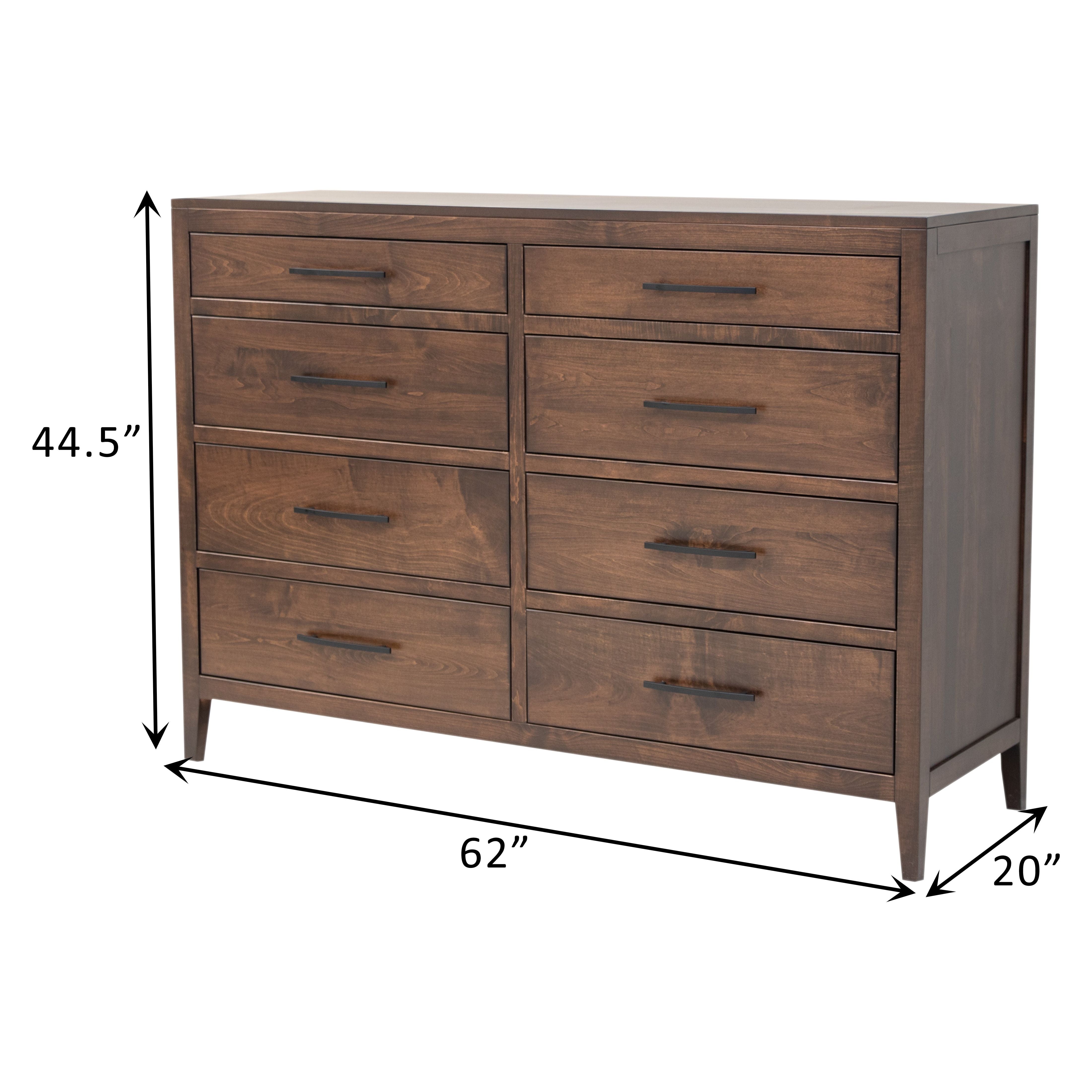 Hilton 8-Drawer Tall Dresser