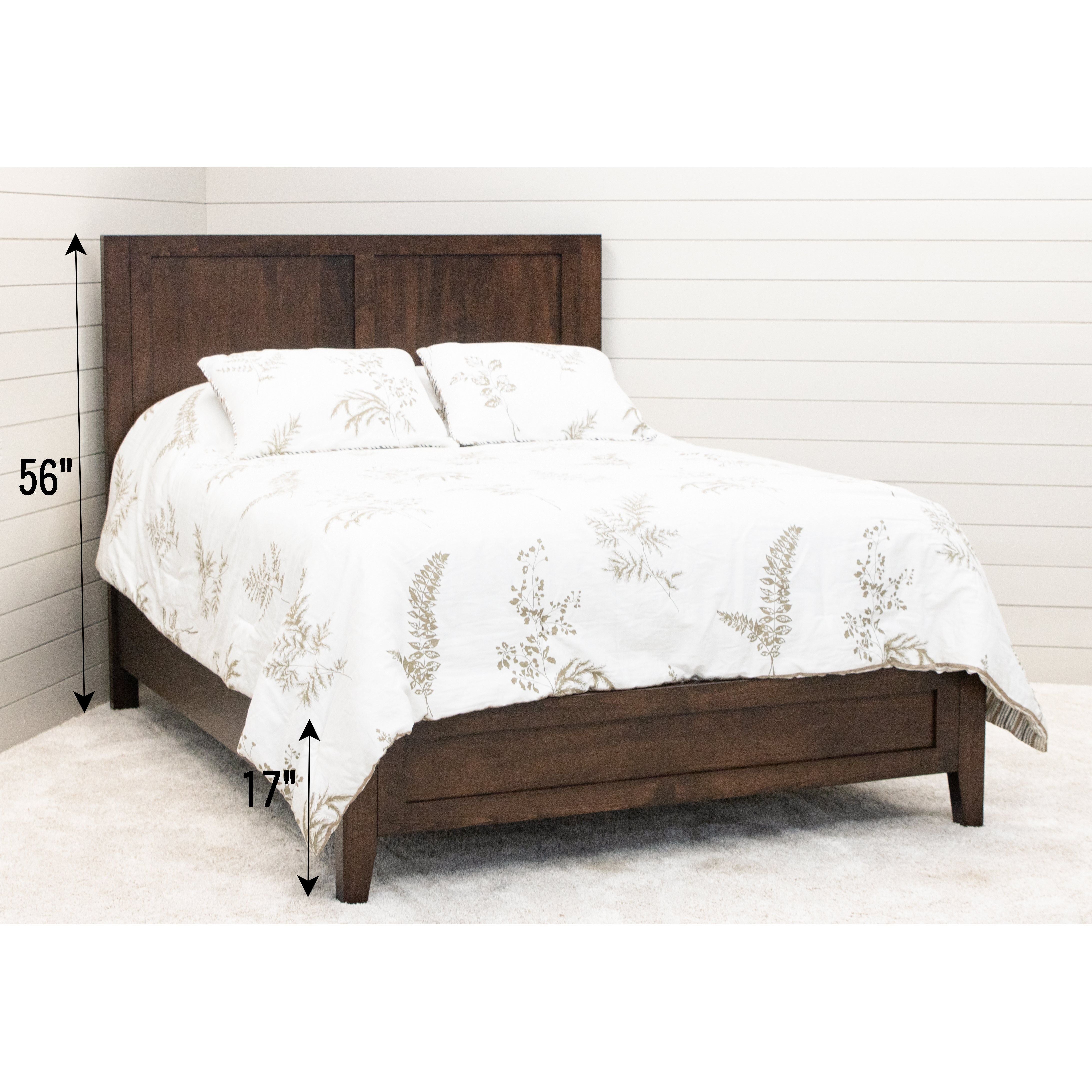Hilton Wood Panel Bed