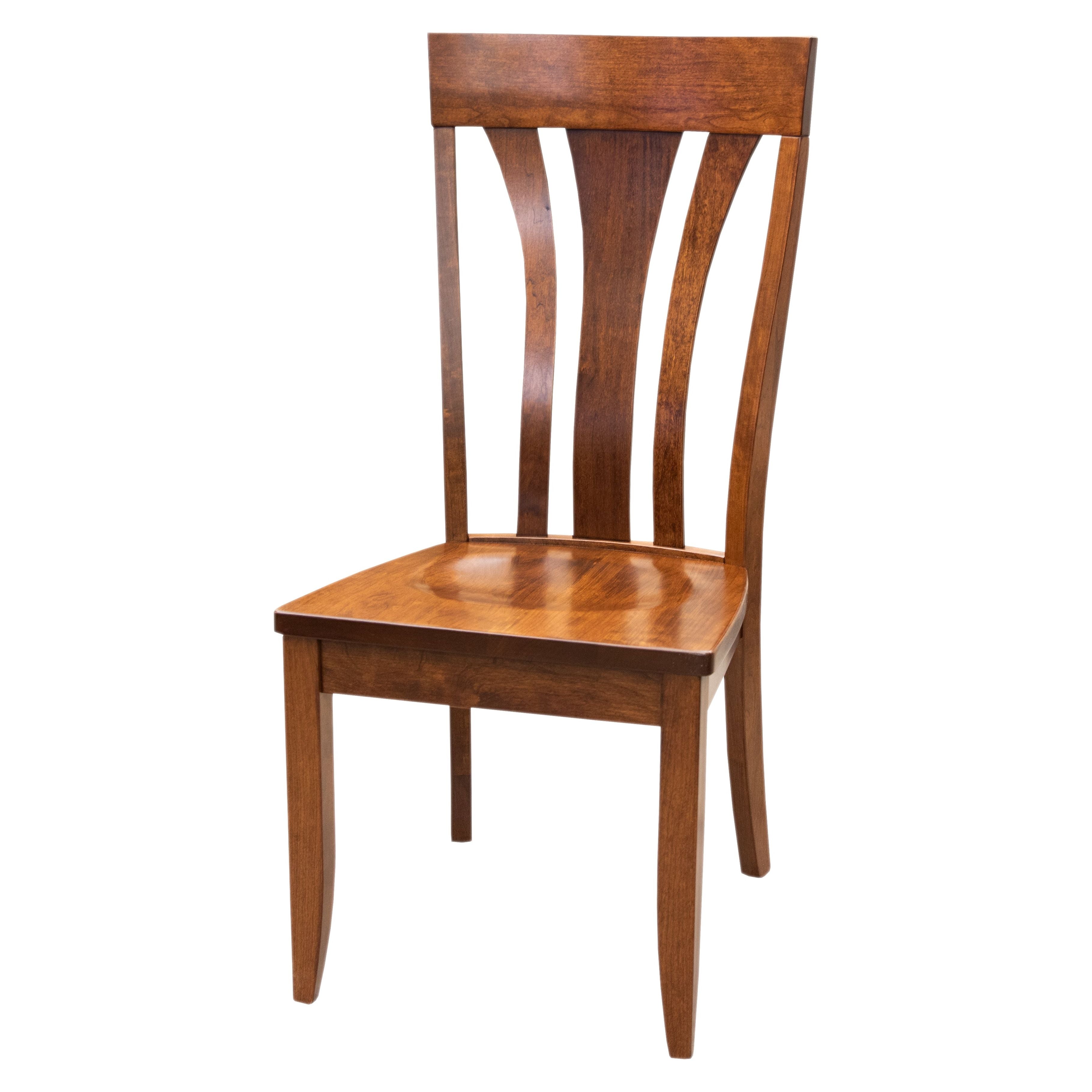 Hudson Cherry Wood Side Dining Chair | MC