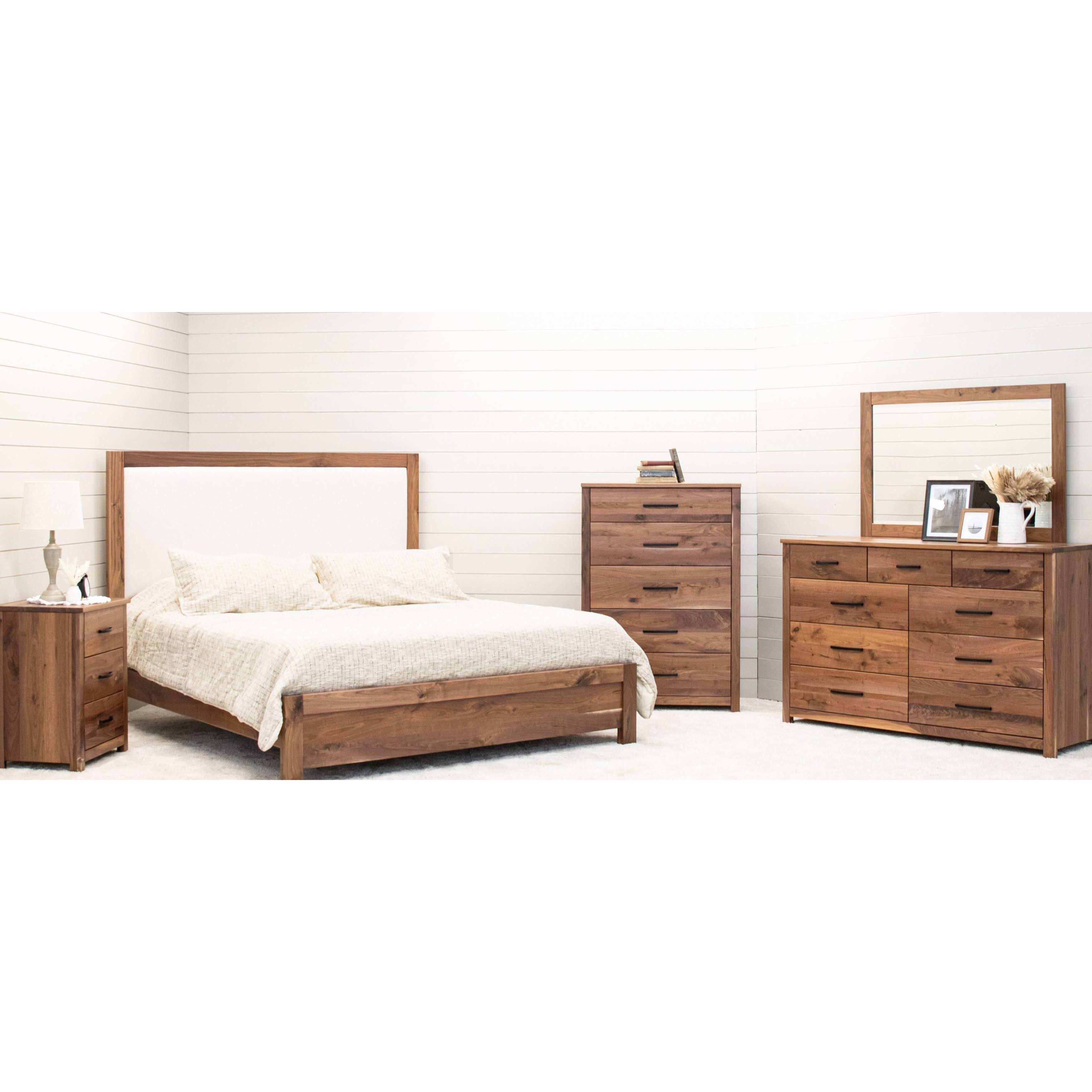 Hudson 1-Drawer, Open Nightstand