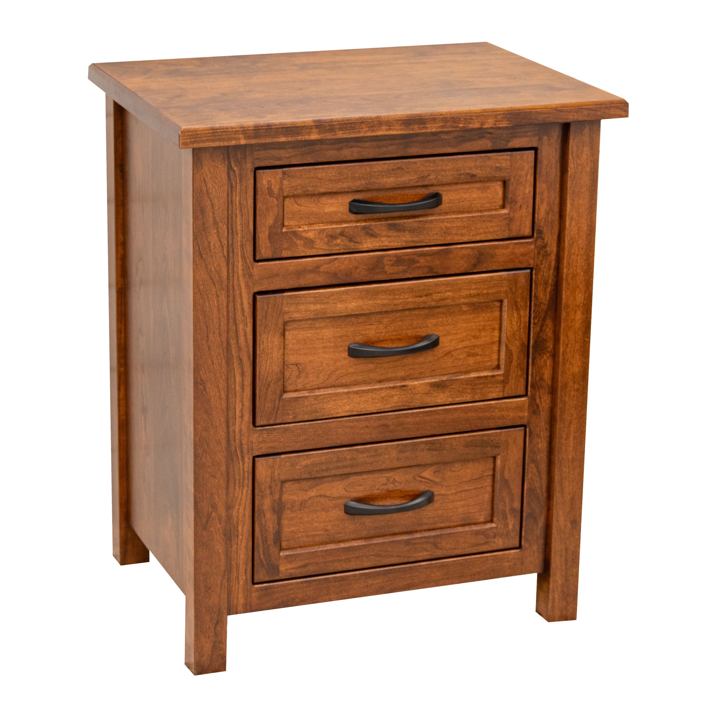 Jackson 3-Drawer Nightstand