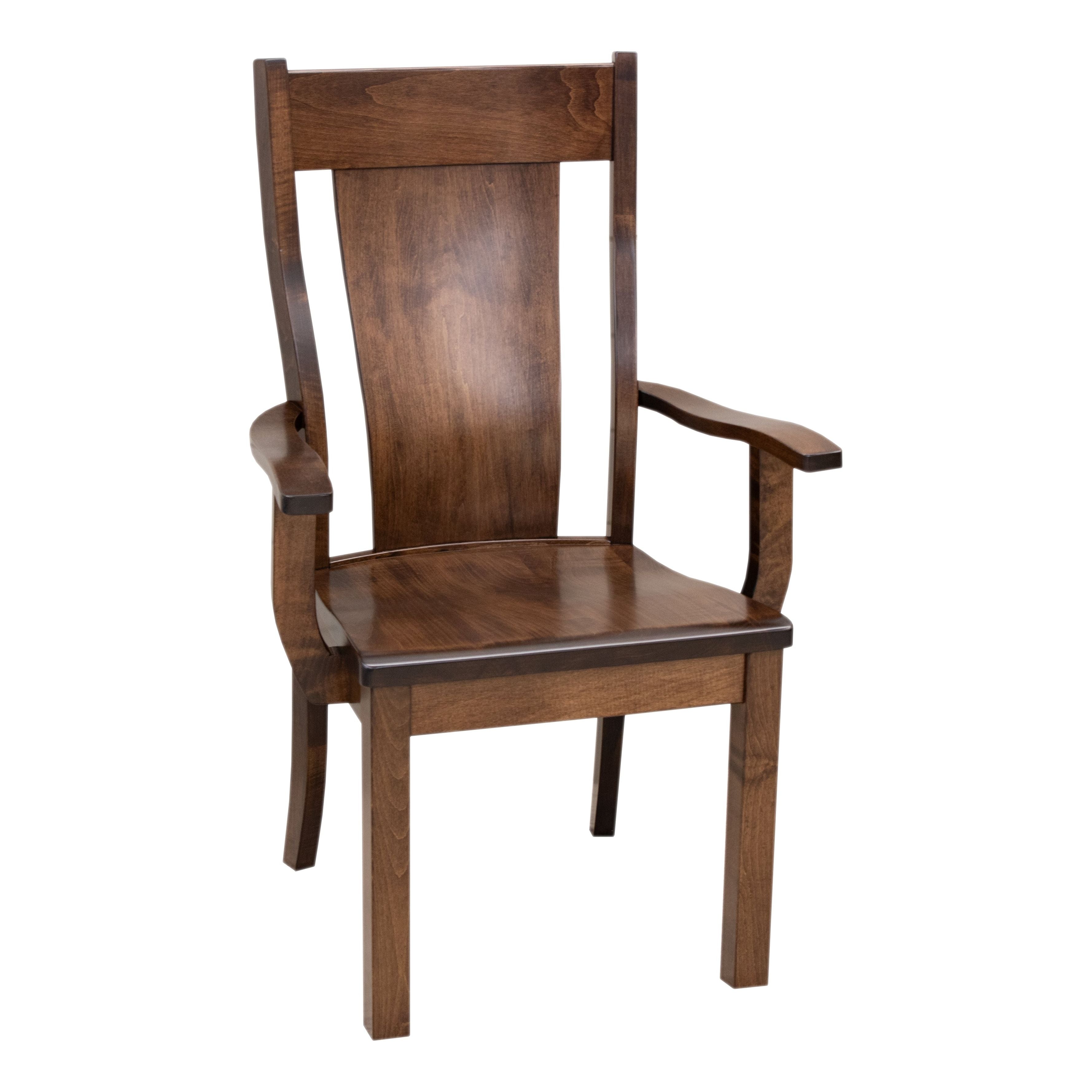 Jasper Maple Wood Arm Dining Chair | ASB