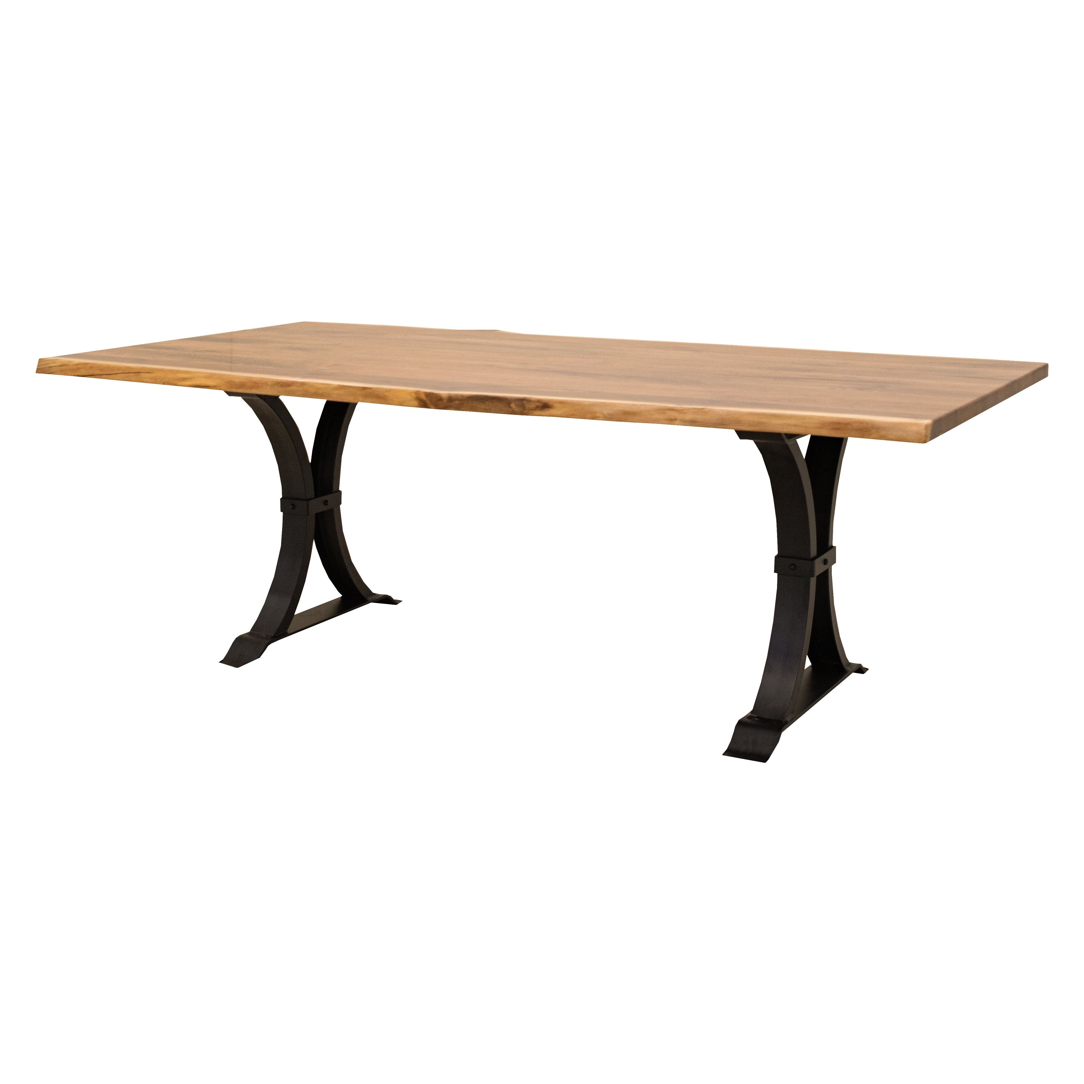 Live Edge Walnut Wood Conference Table