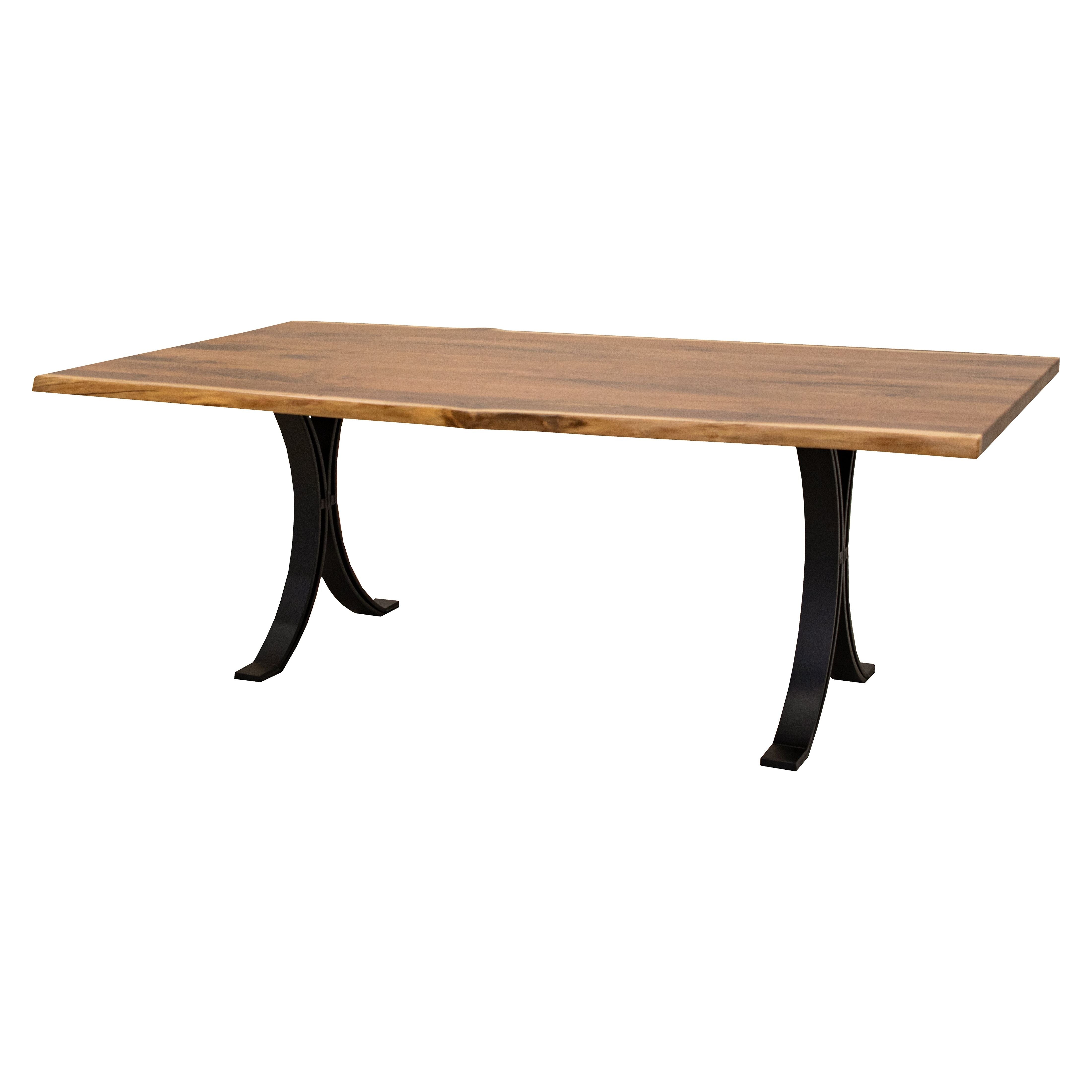 Live Edge Walnut Wood Conference Table