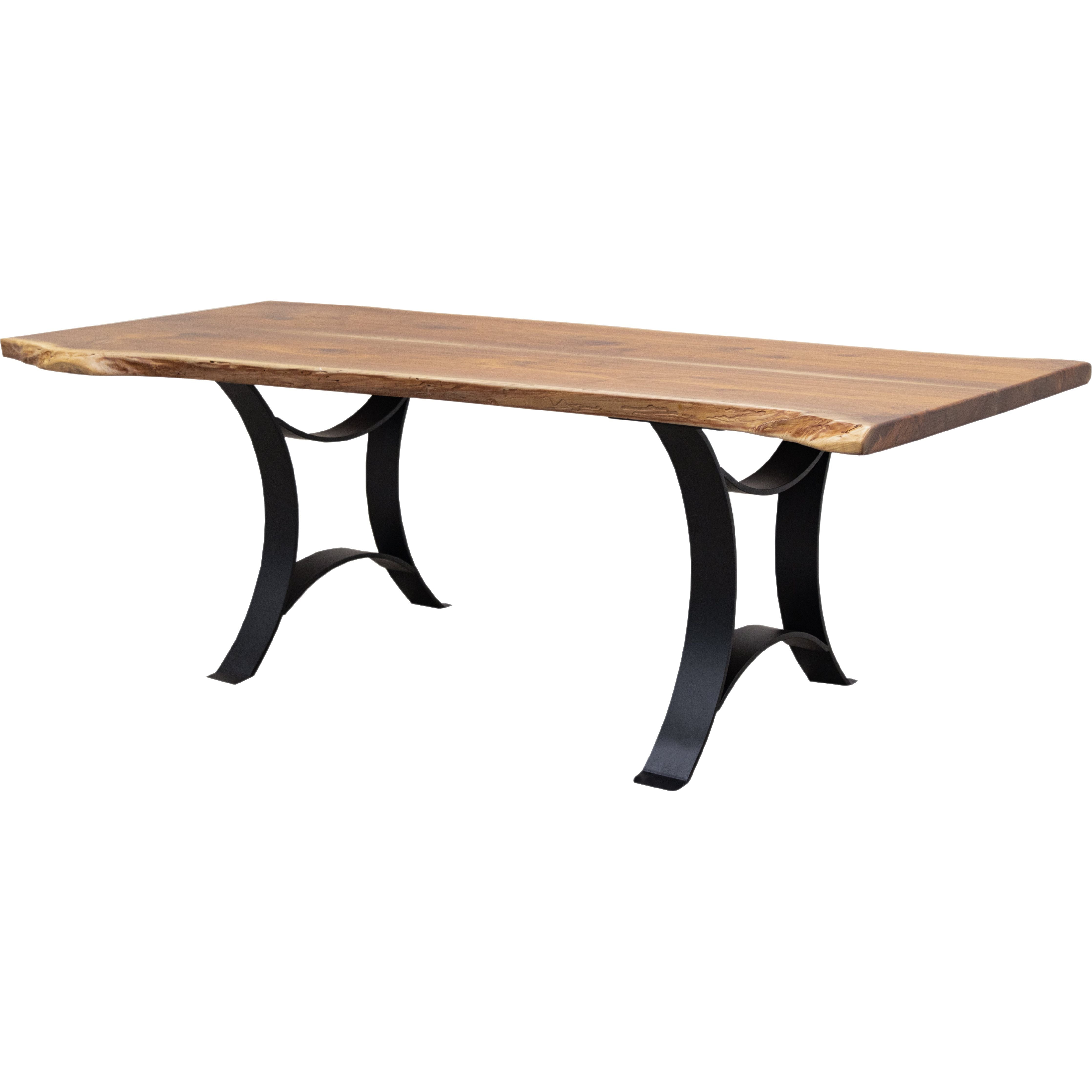 Live Edge Walnut Wood Conference Table