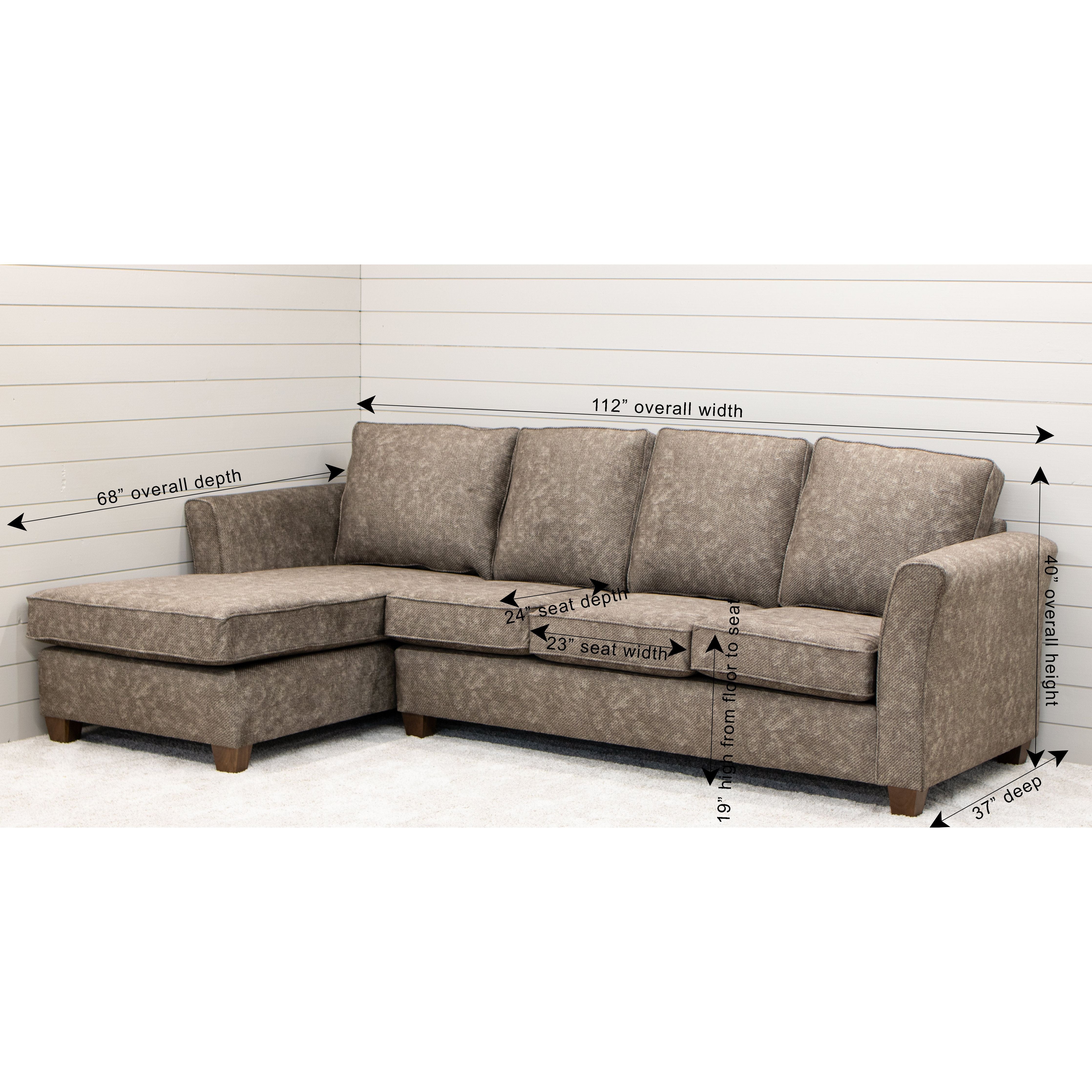 Manhattan Stationary Sofa with Chaise